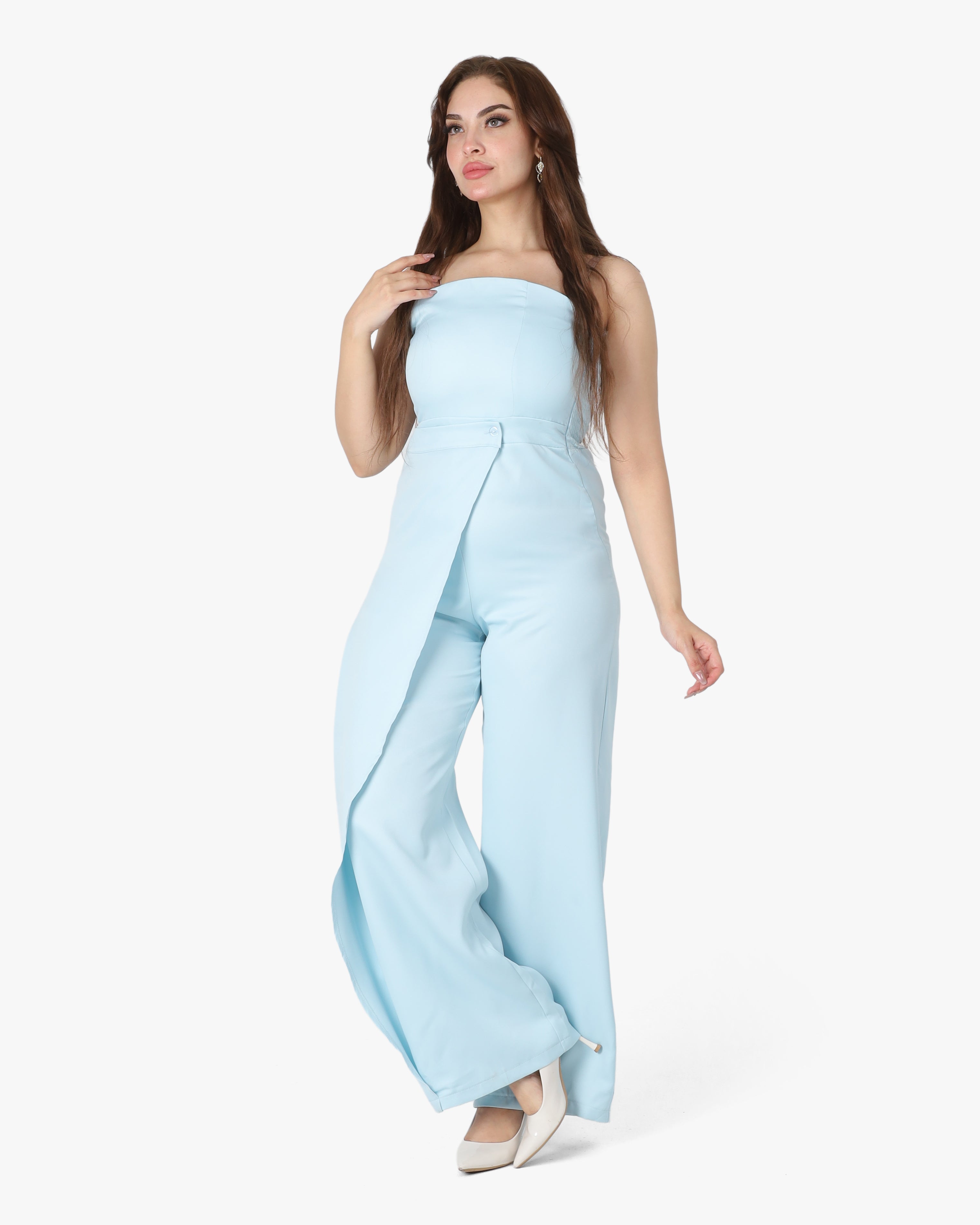 Layered Sleeveless Jumpsuit 2088M011