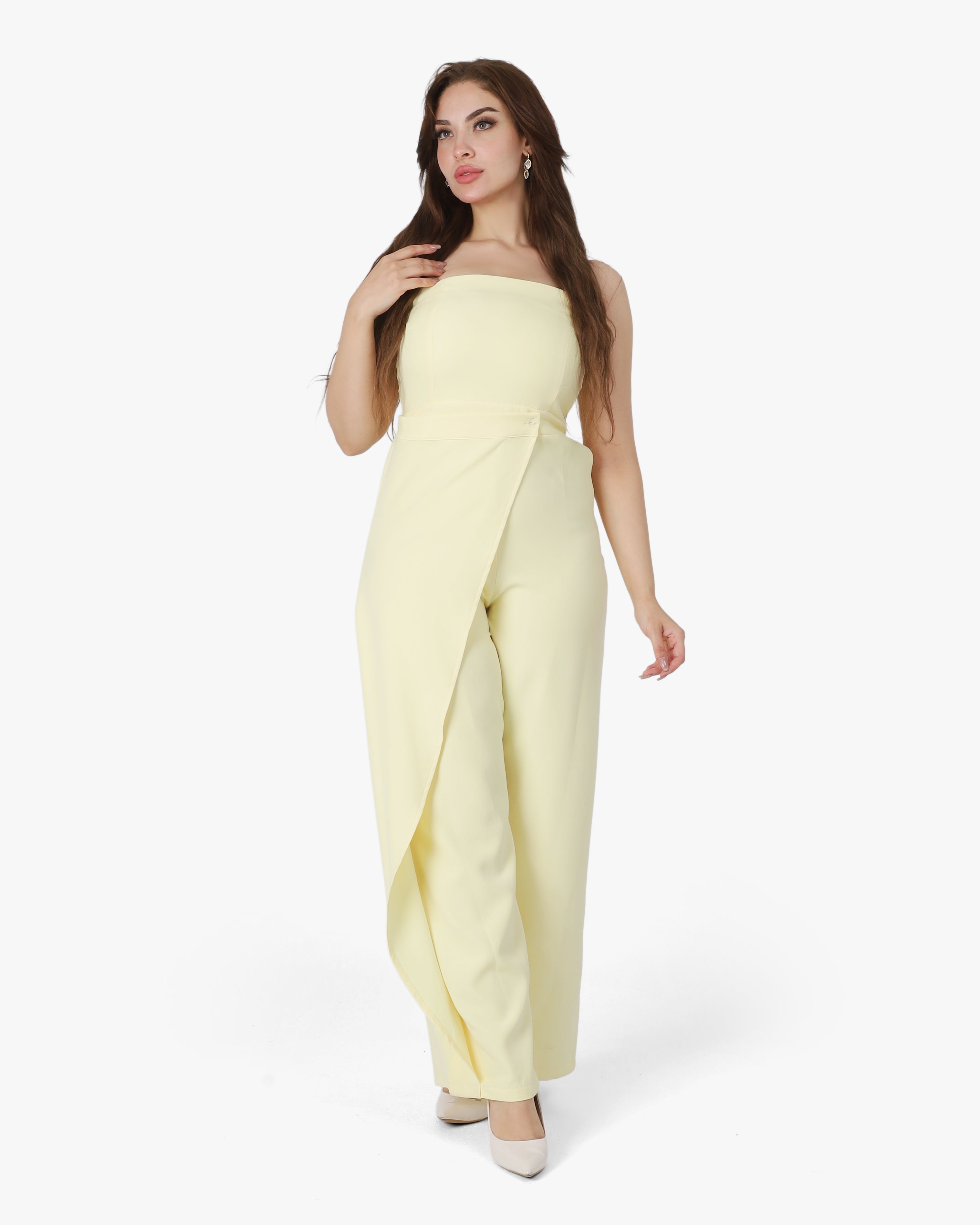 Layered Sleeveless Jumpsuit 2088M011