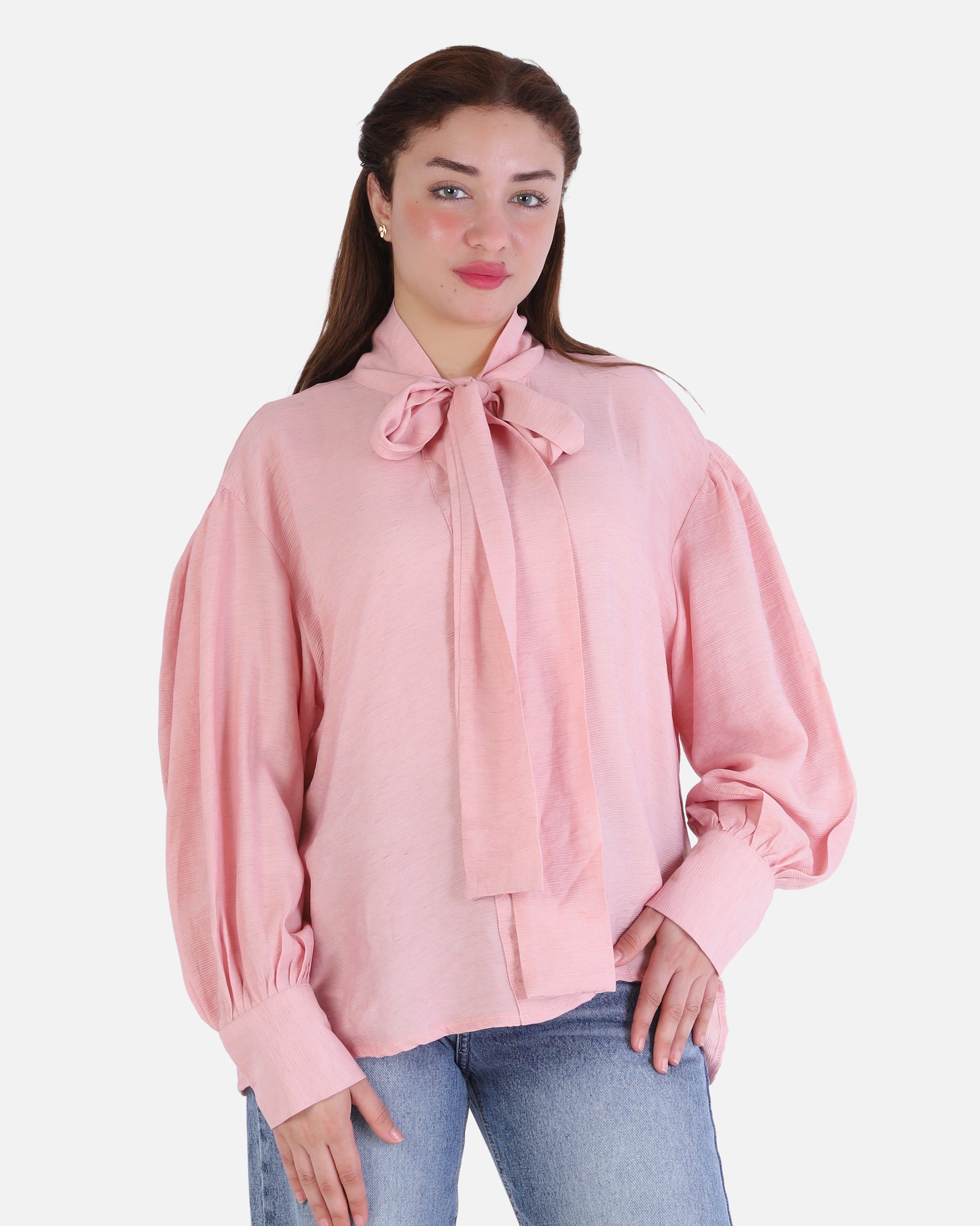 Elegant Neck-Tie Blouse 209210131