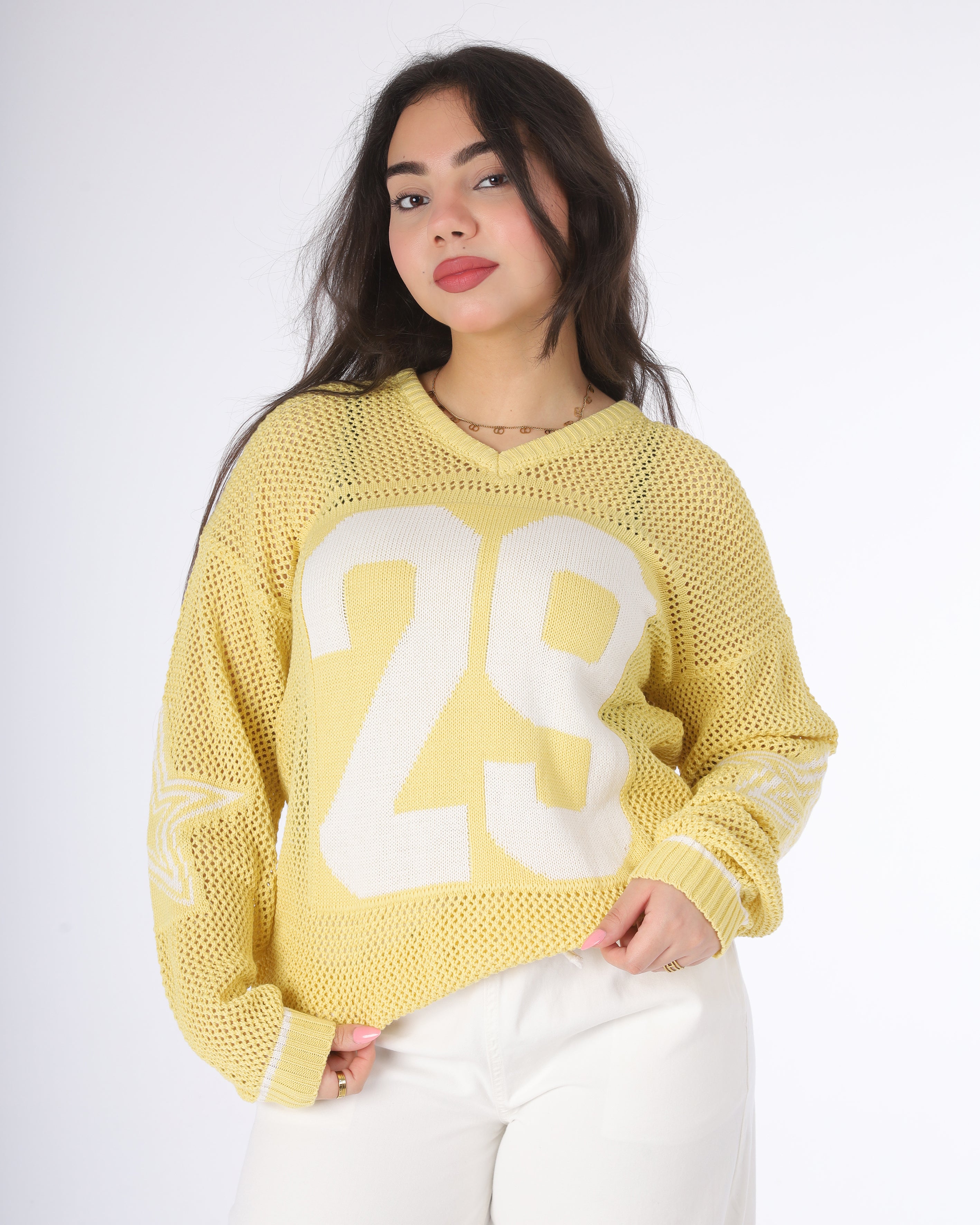 Oversized Knit Sweater 20924043