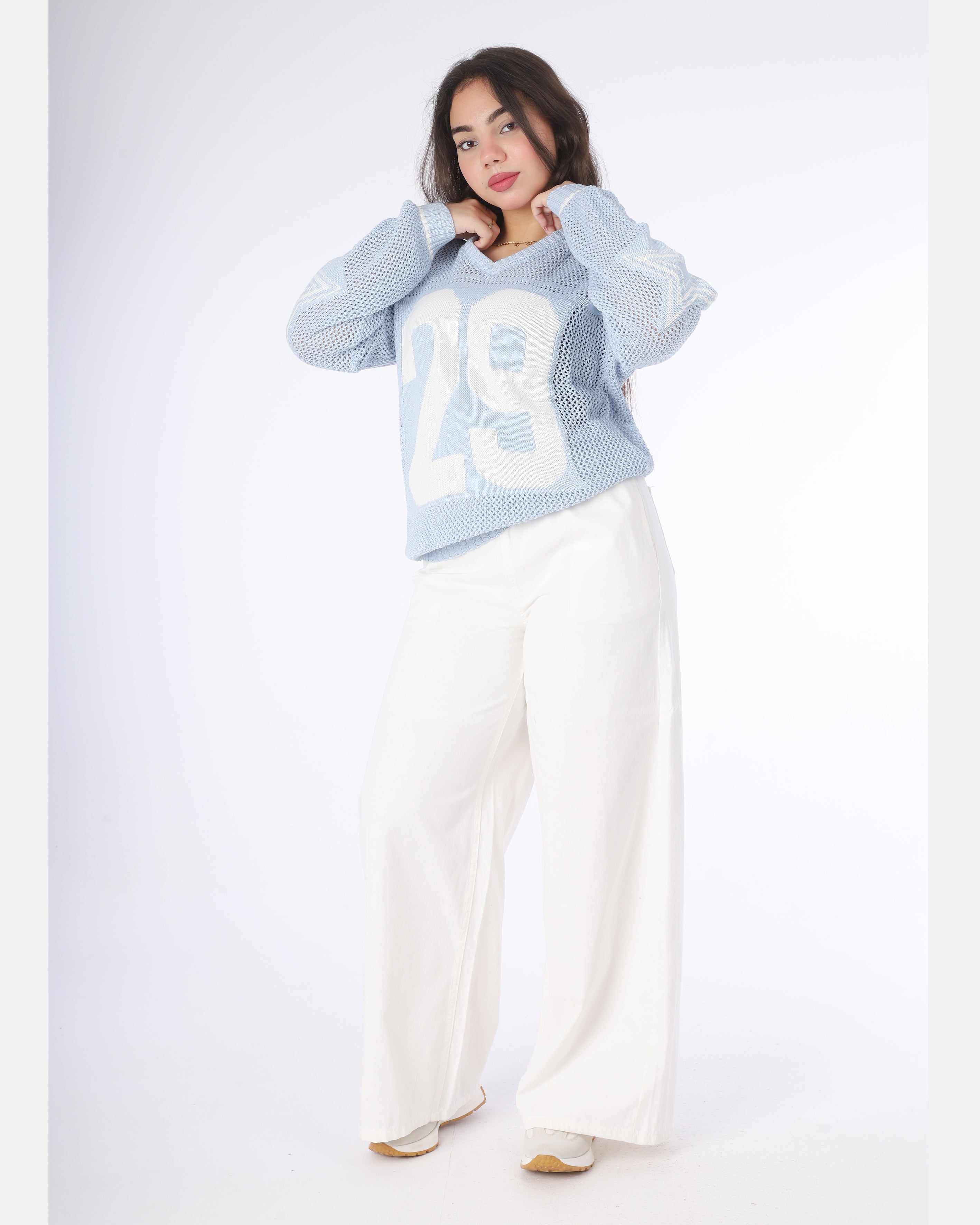 Oversized Knit Sweater 20924043