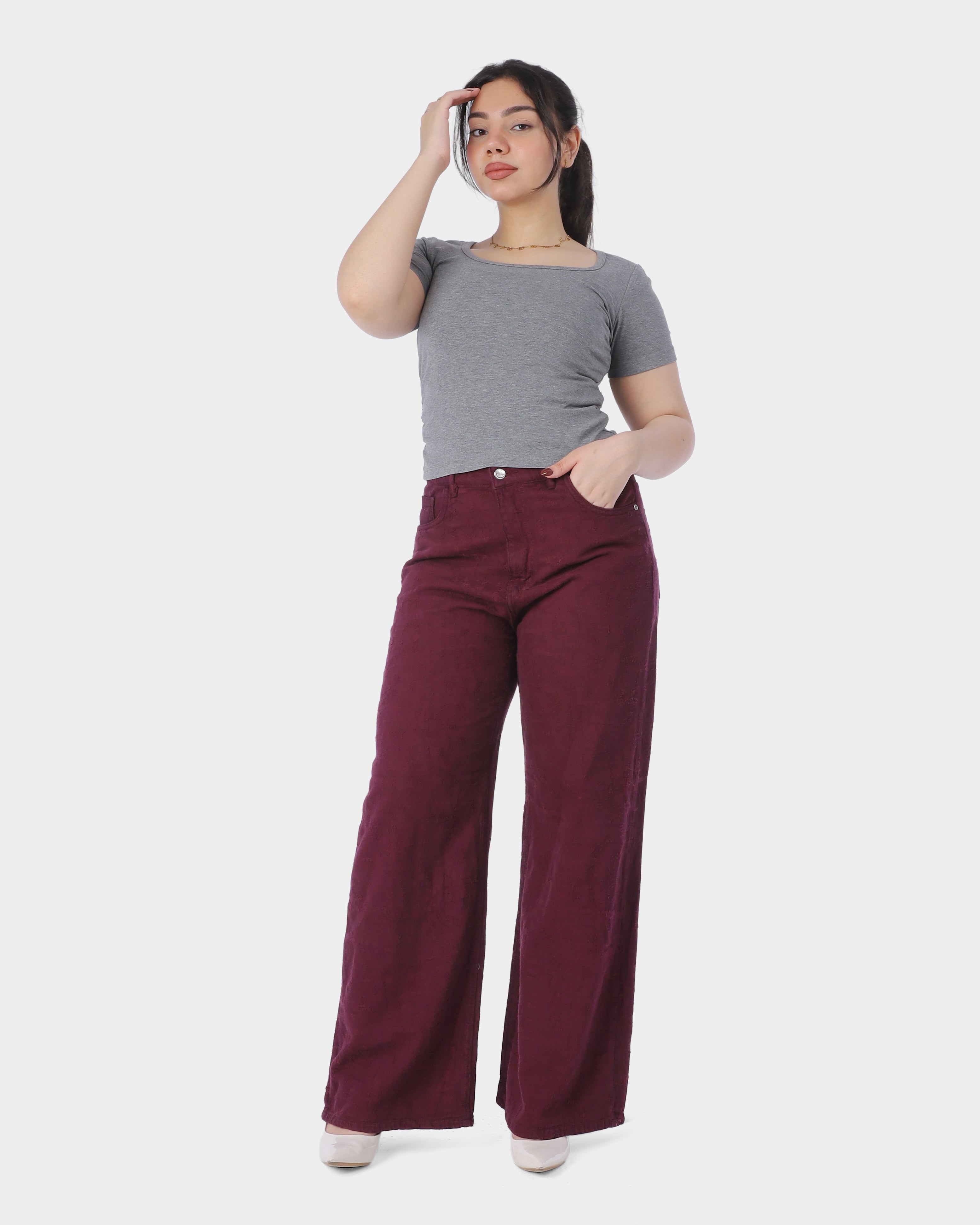 Cropped Half Sleeve Top 20924063