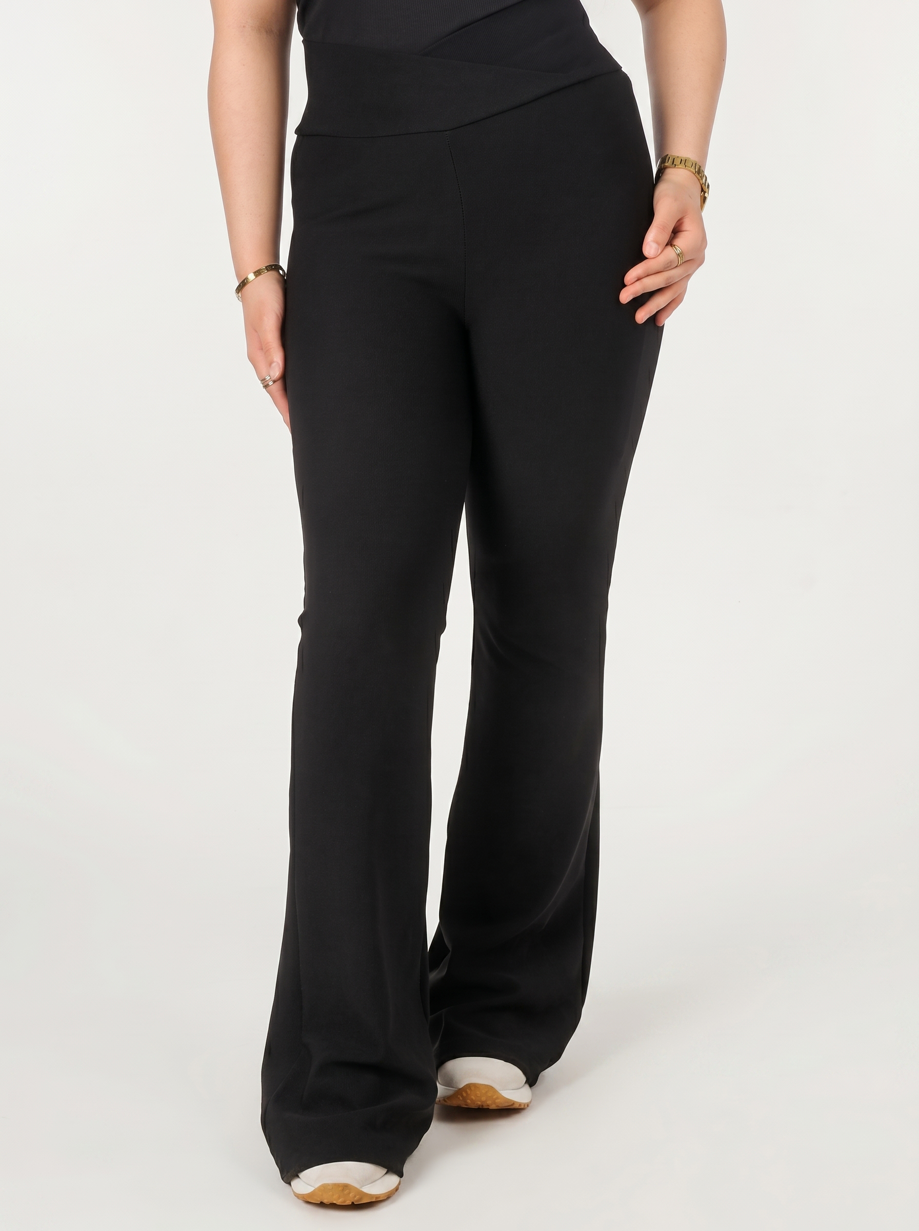 Comfort Fit Flared Trousers 2092700