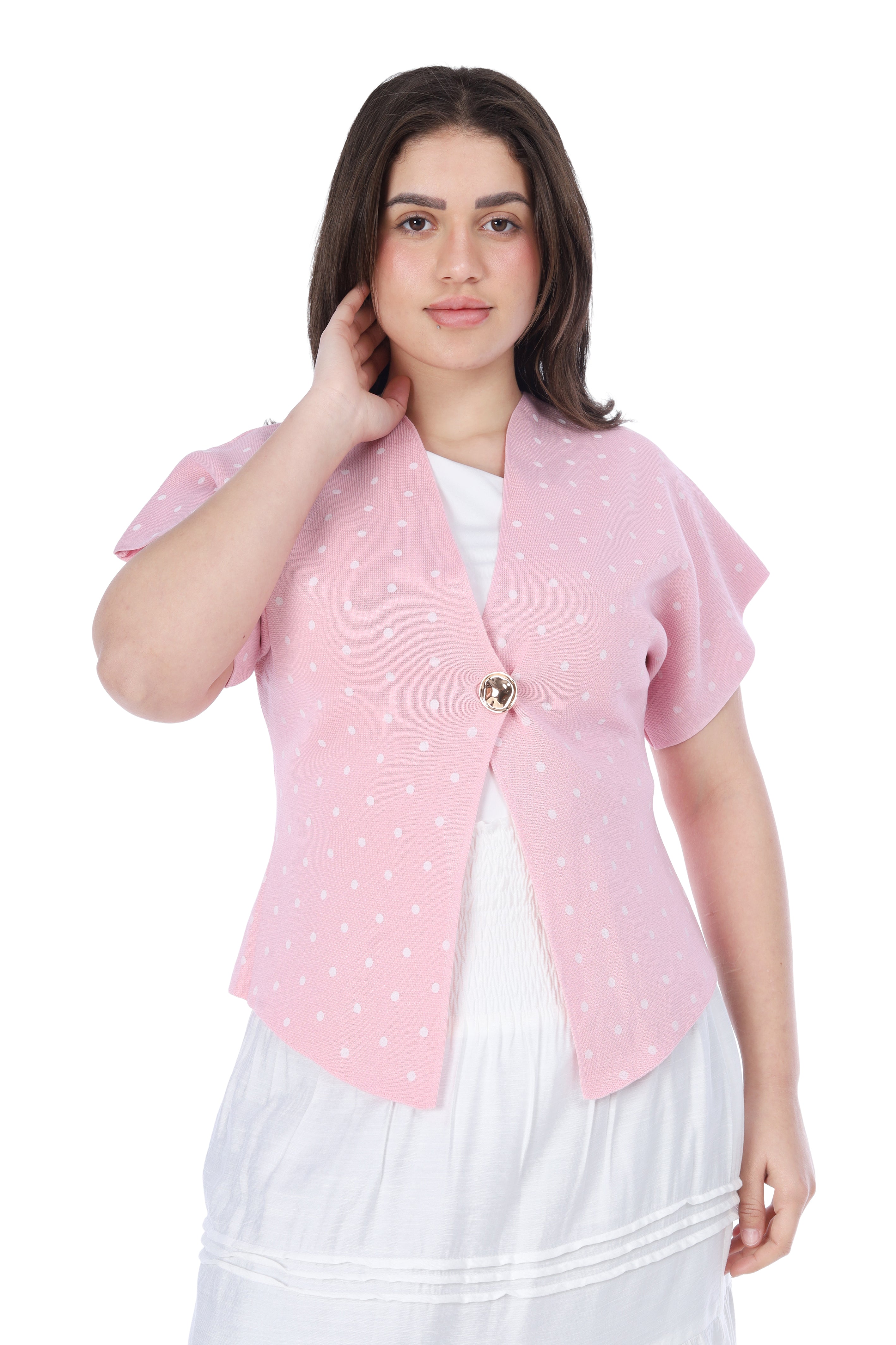 Elegant Half Sleeve Blouse 20969960
