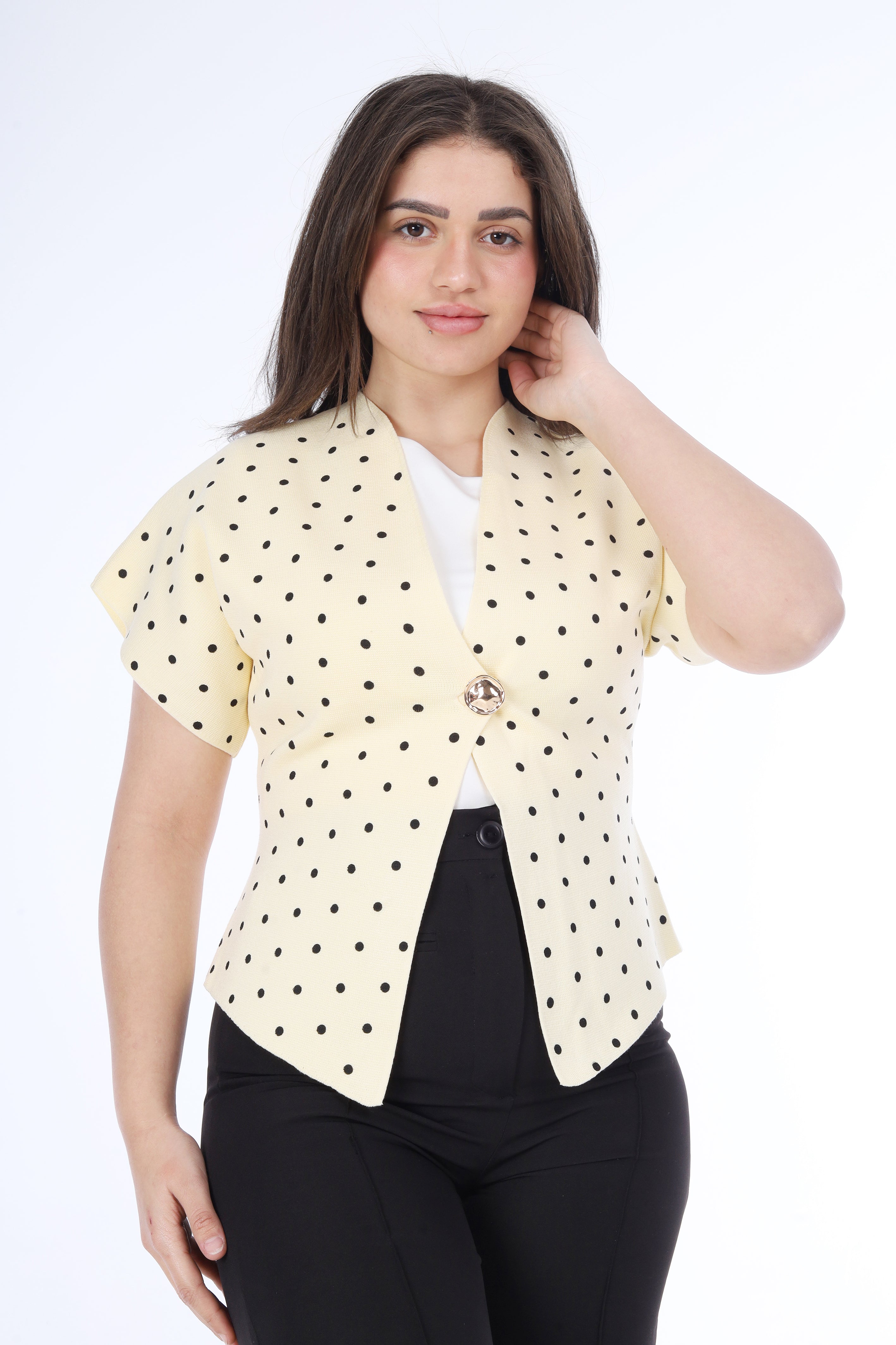 Elegant Half Sleeve Blouse 20969960