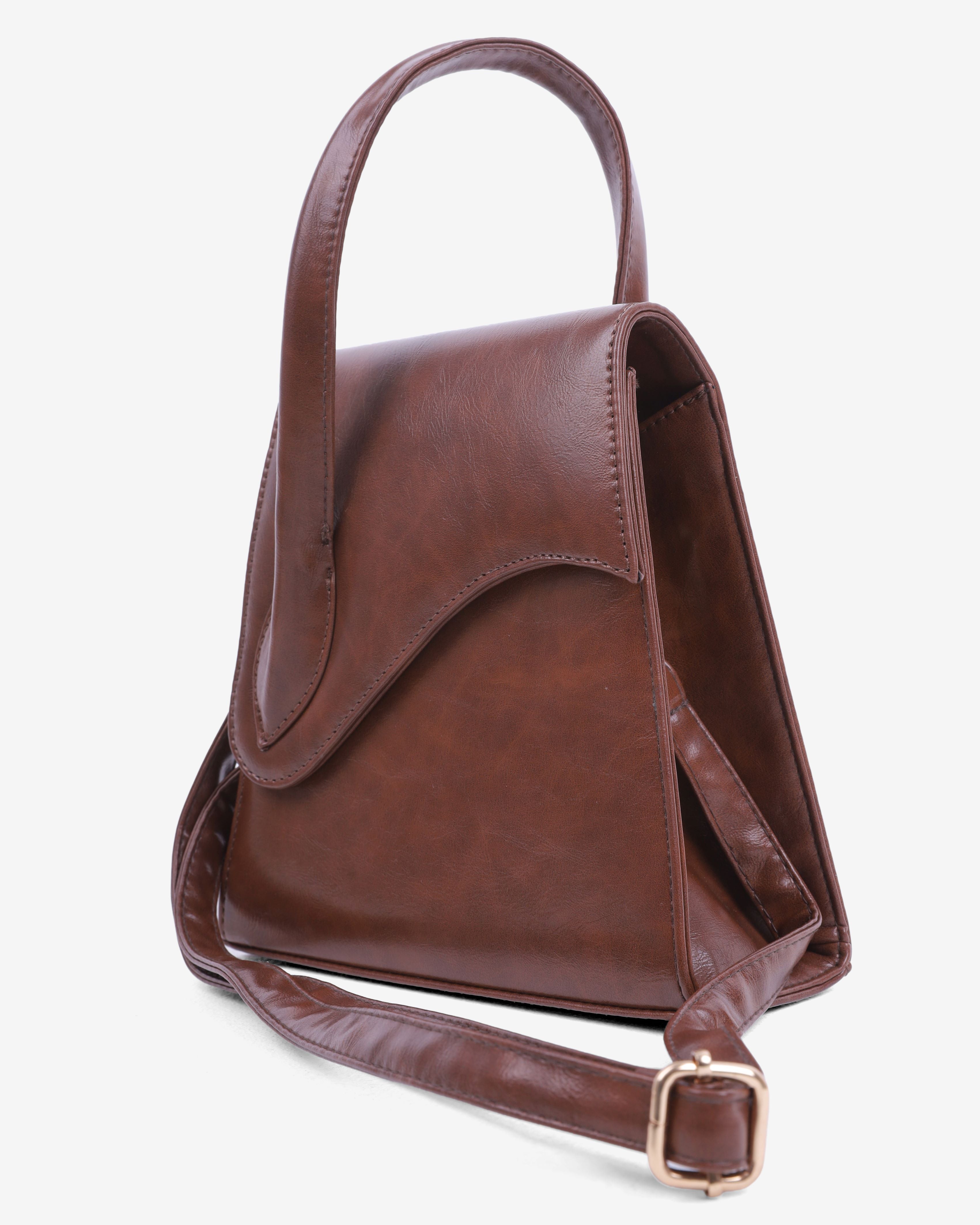 Classic Structured Top Handle Handbag 2104AS602