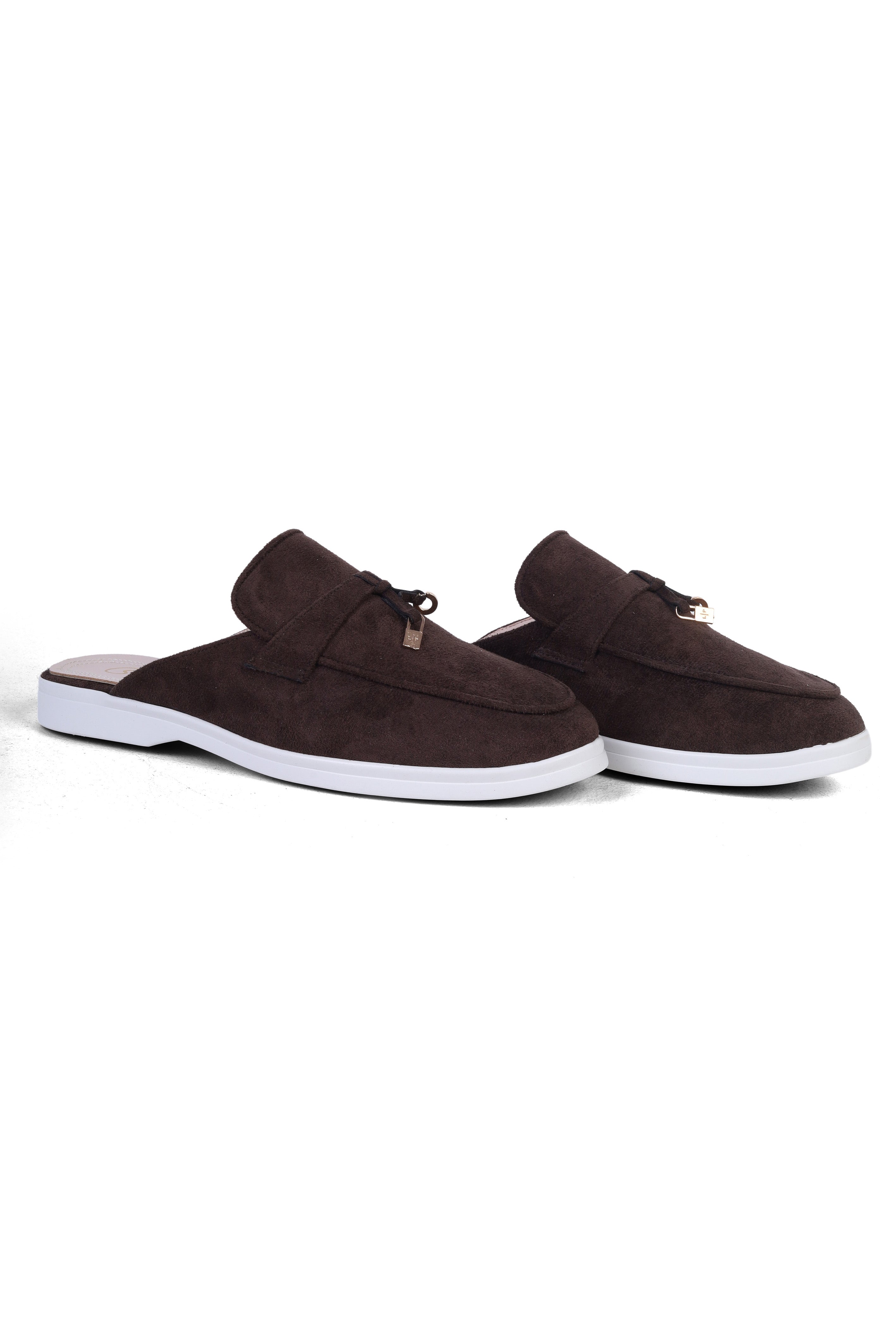 Suede Slip-On Mule Loafers 2120301