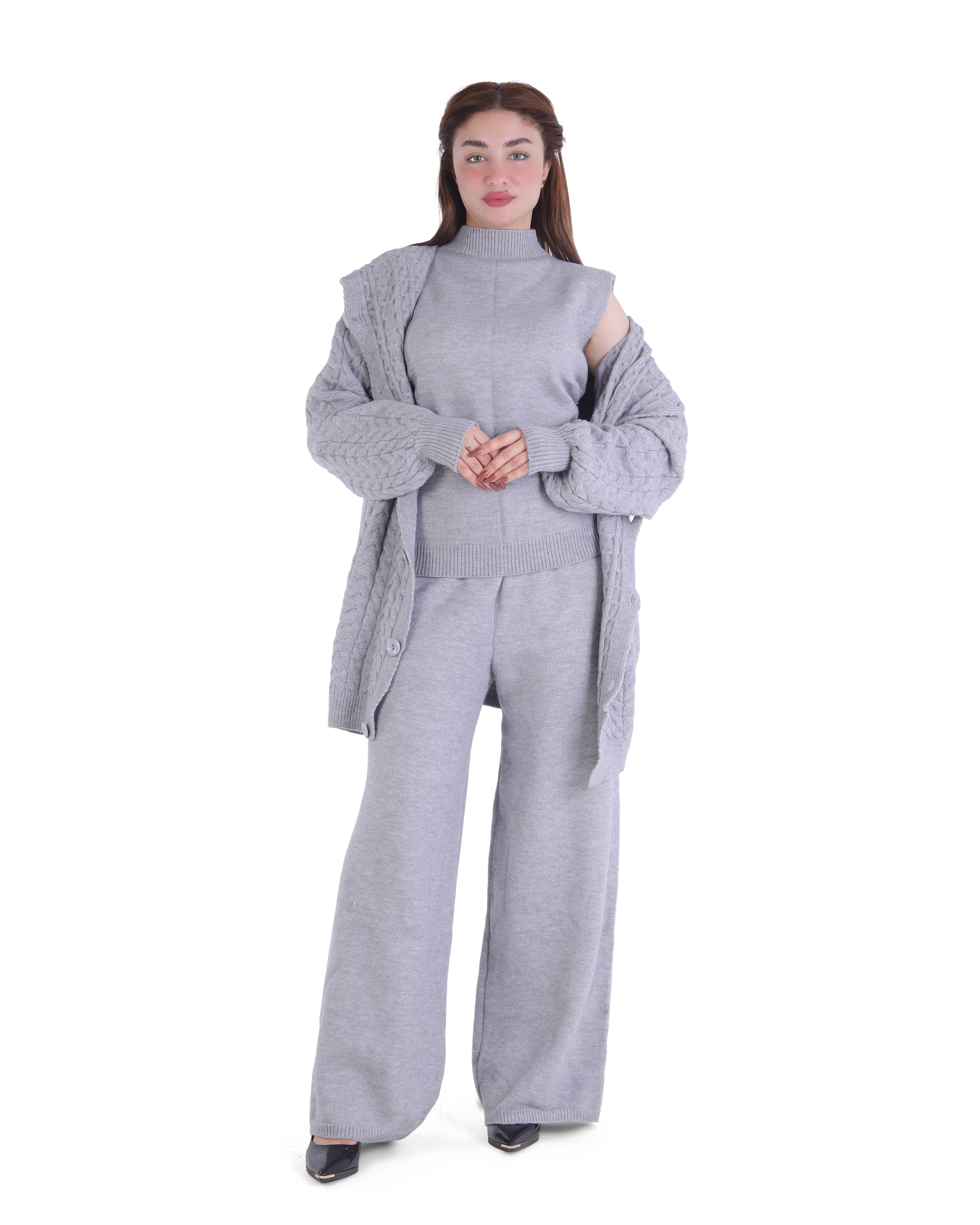 Three-Piece Knitwear Set 2135/006