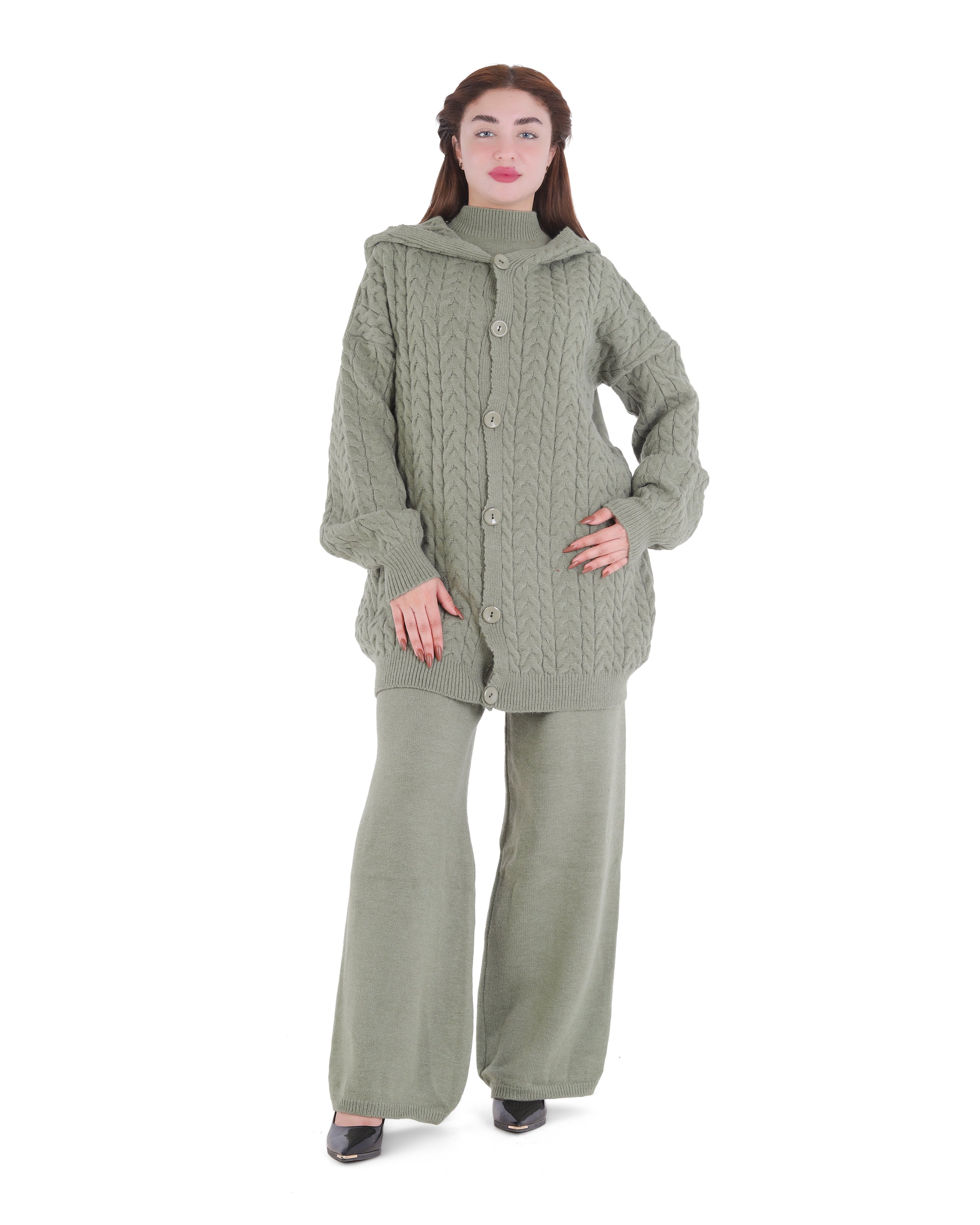 Three-Piece Knitwear Set 2135/006
