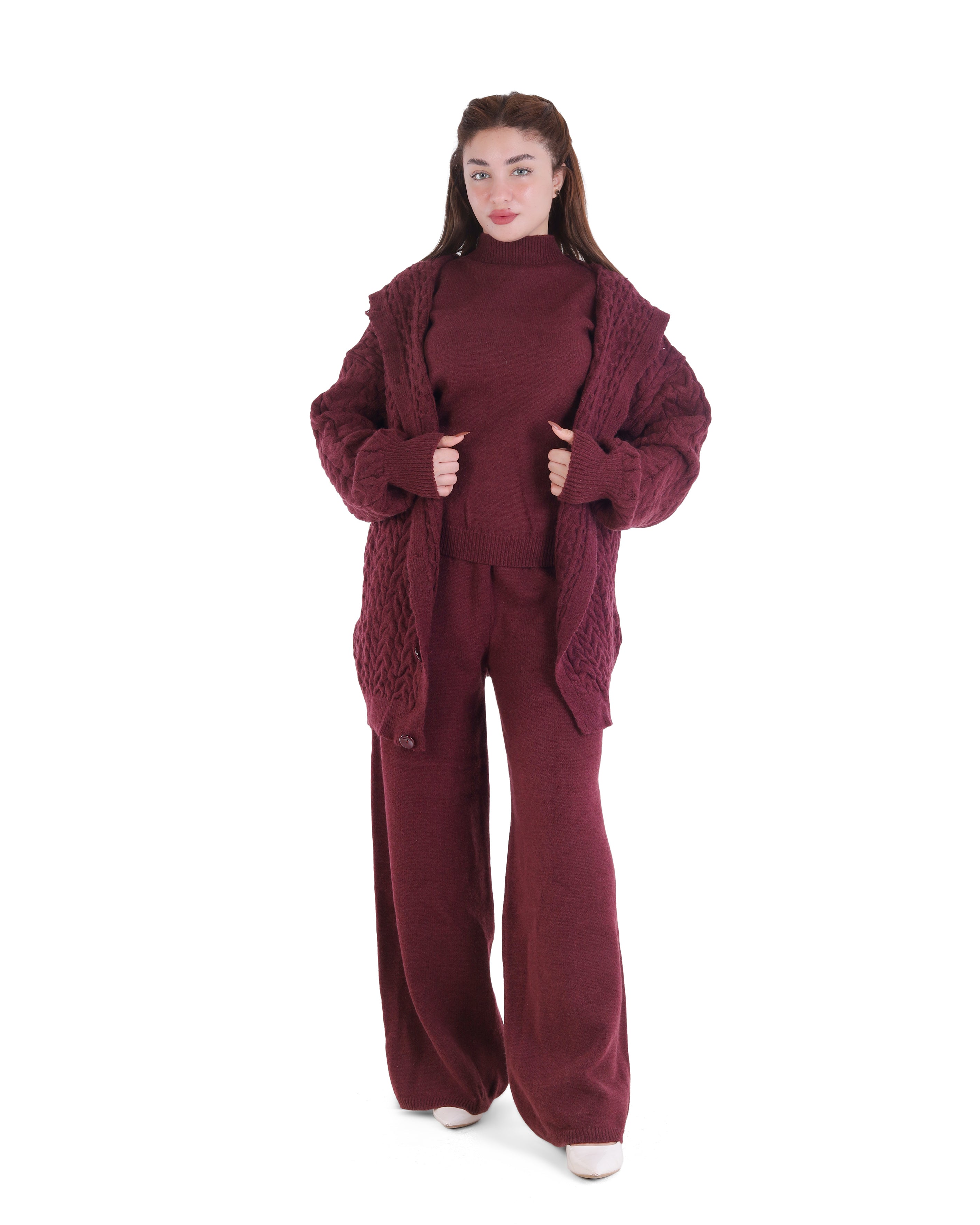 Three-Piece Knitwear Set 2135/006