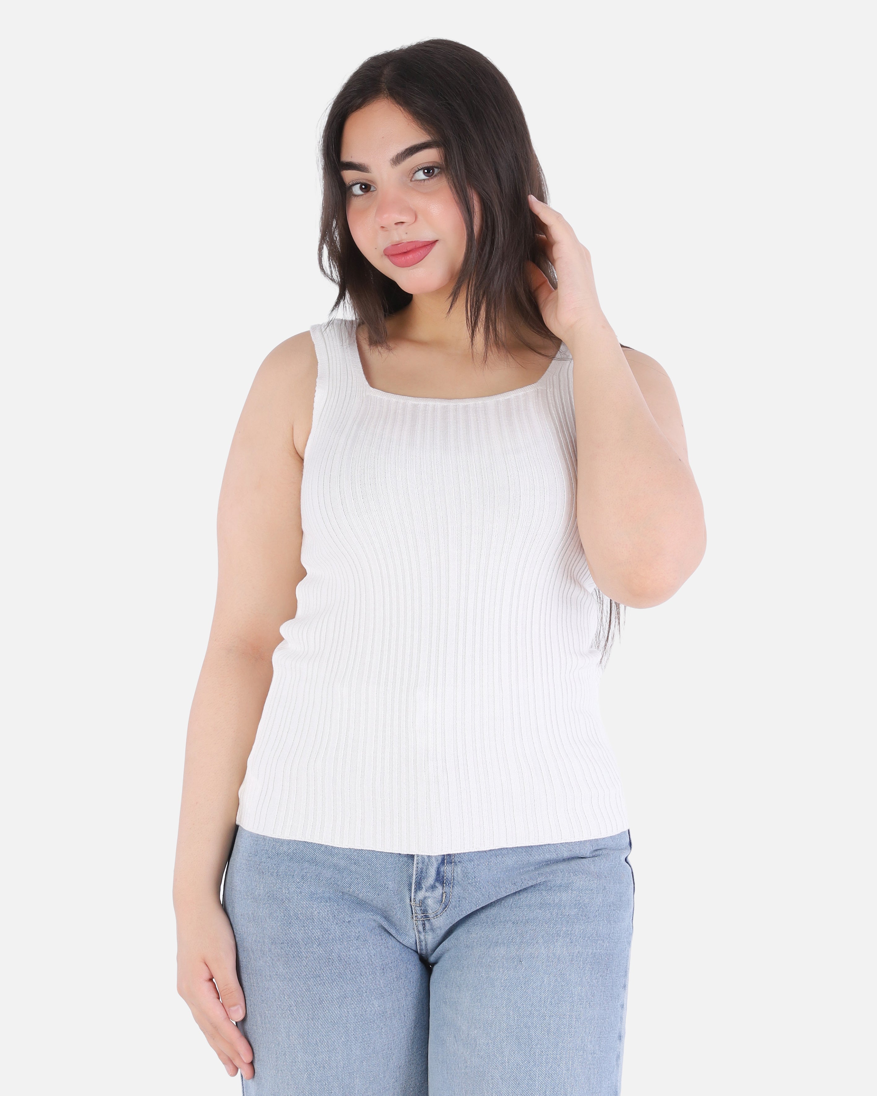 Sleeveless Knitted Top 2135/122