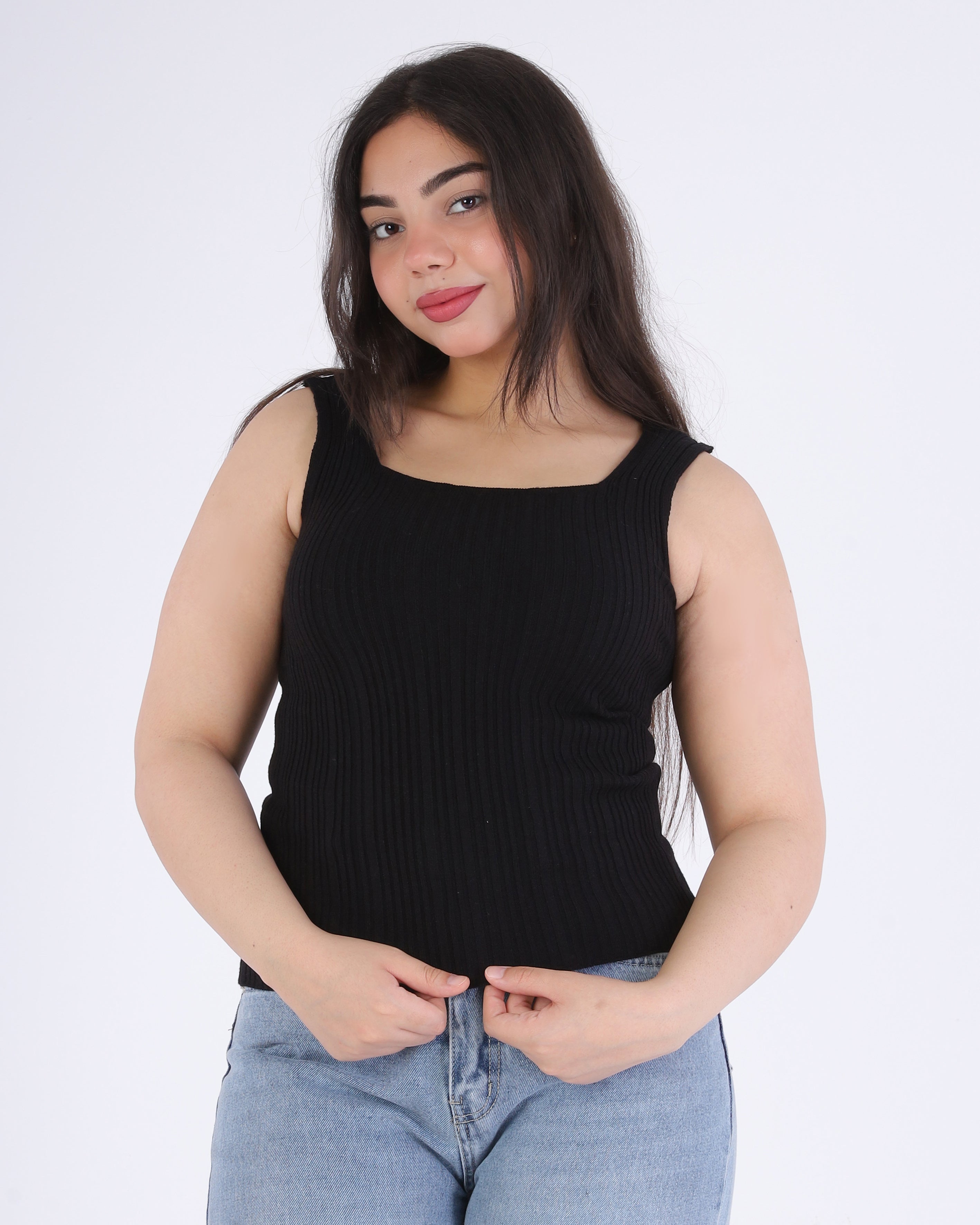 Sleeveless Knitted Top 2135/122