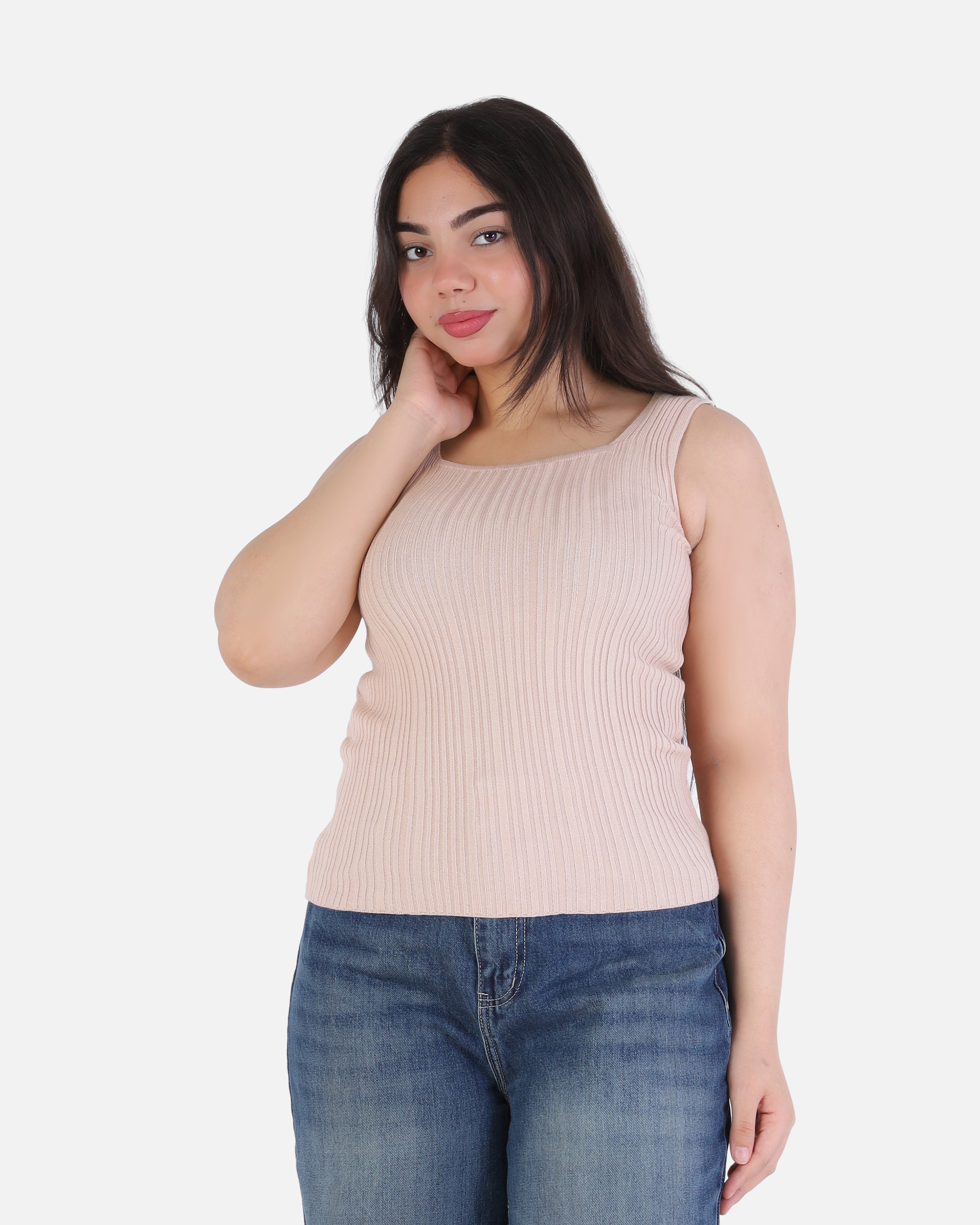 Sleeveless Knitted Top 2135/122