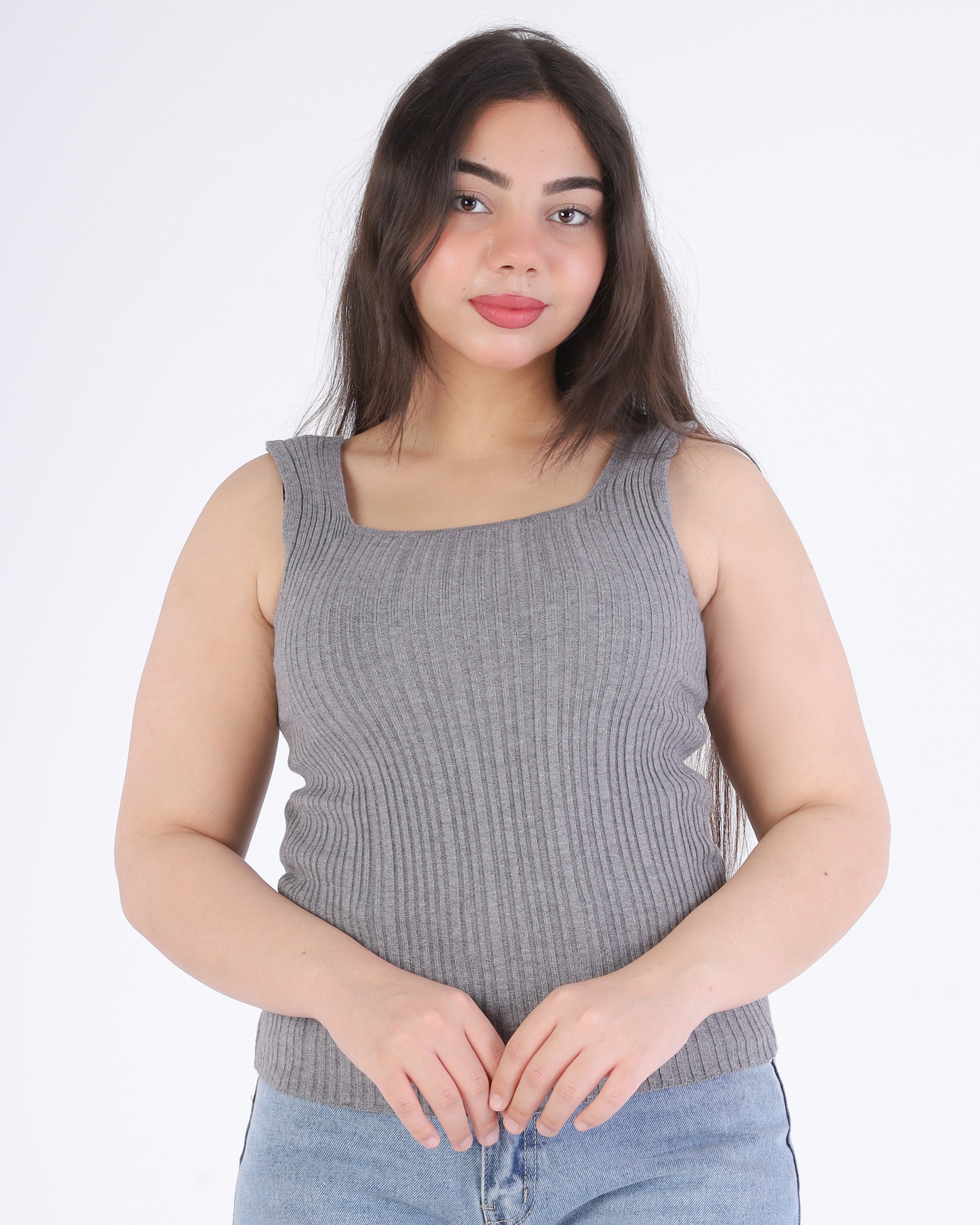 Sleeveless Knitted Top 2135/122