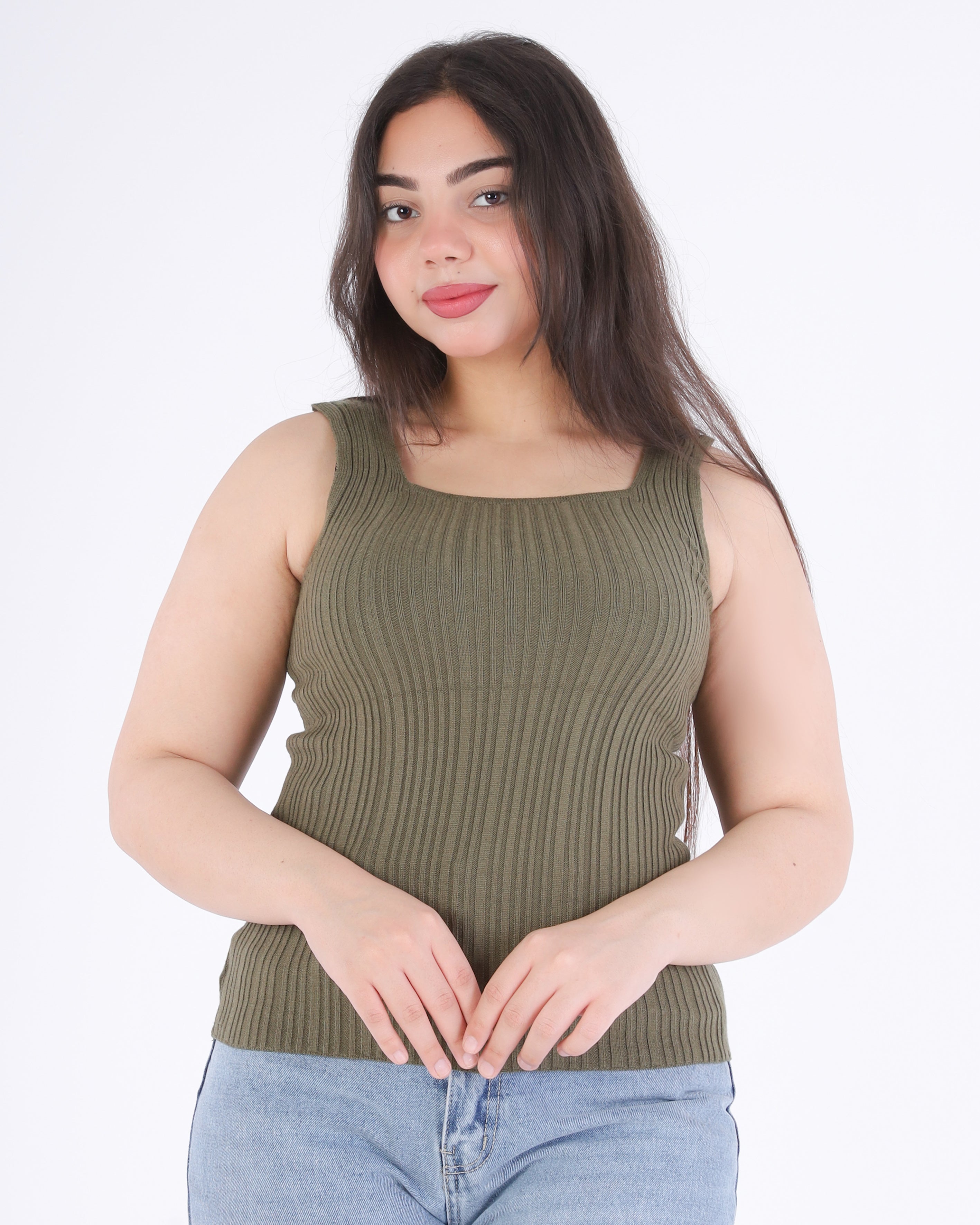 Sleeveless Knitted Top 2135/122