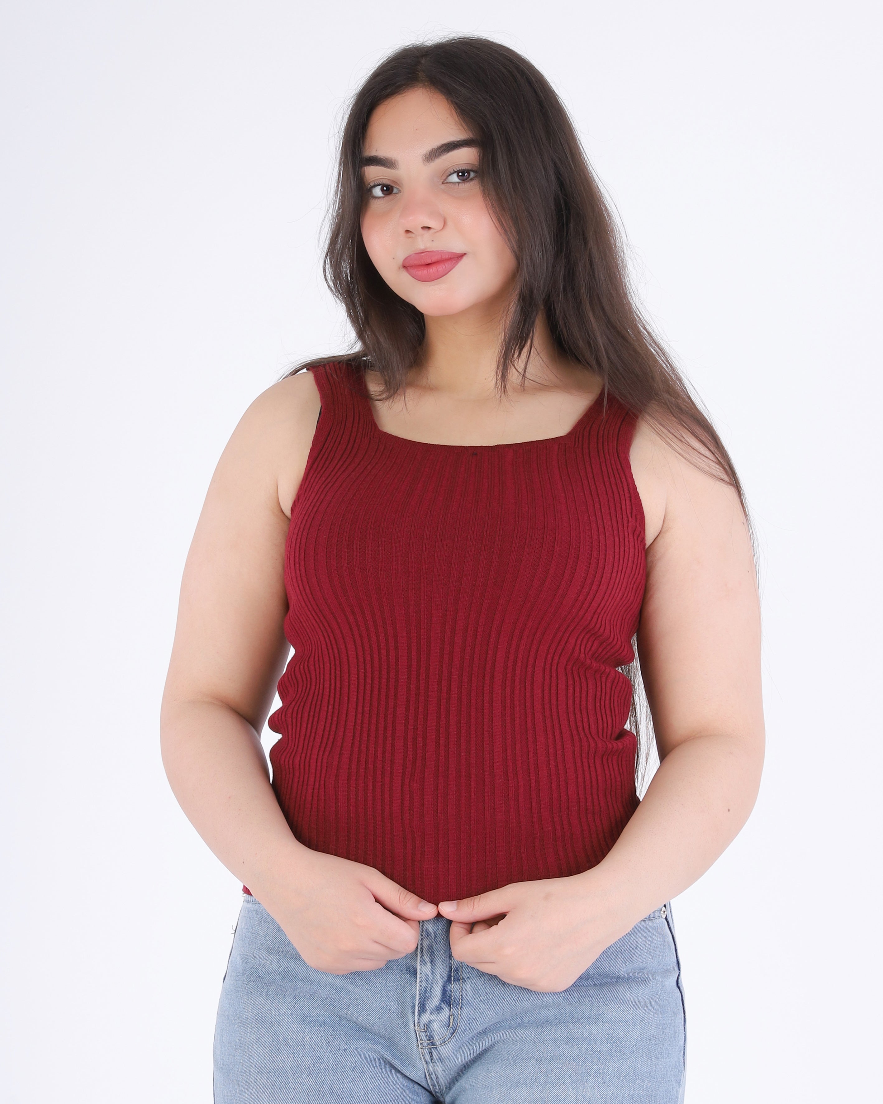 Sleeveless Knitted Top 2135/122
