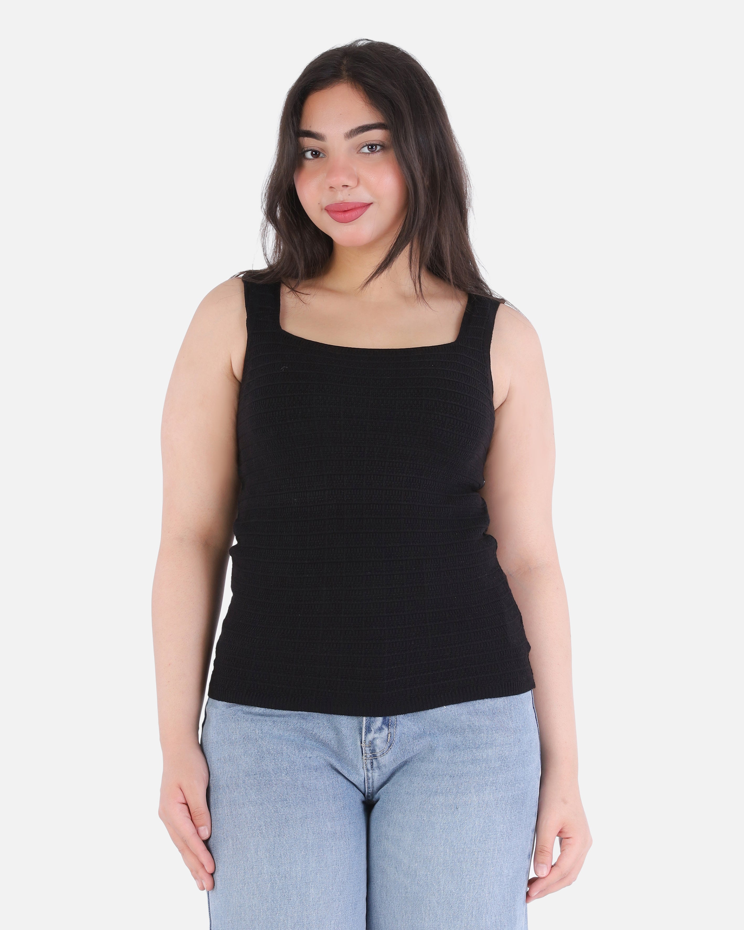 Sleeveless Knitted Top 2135/138