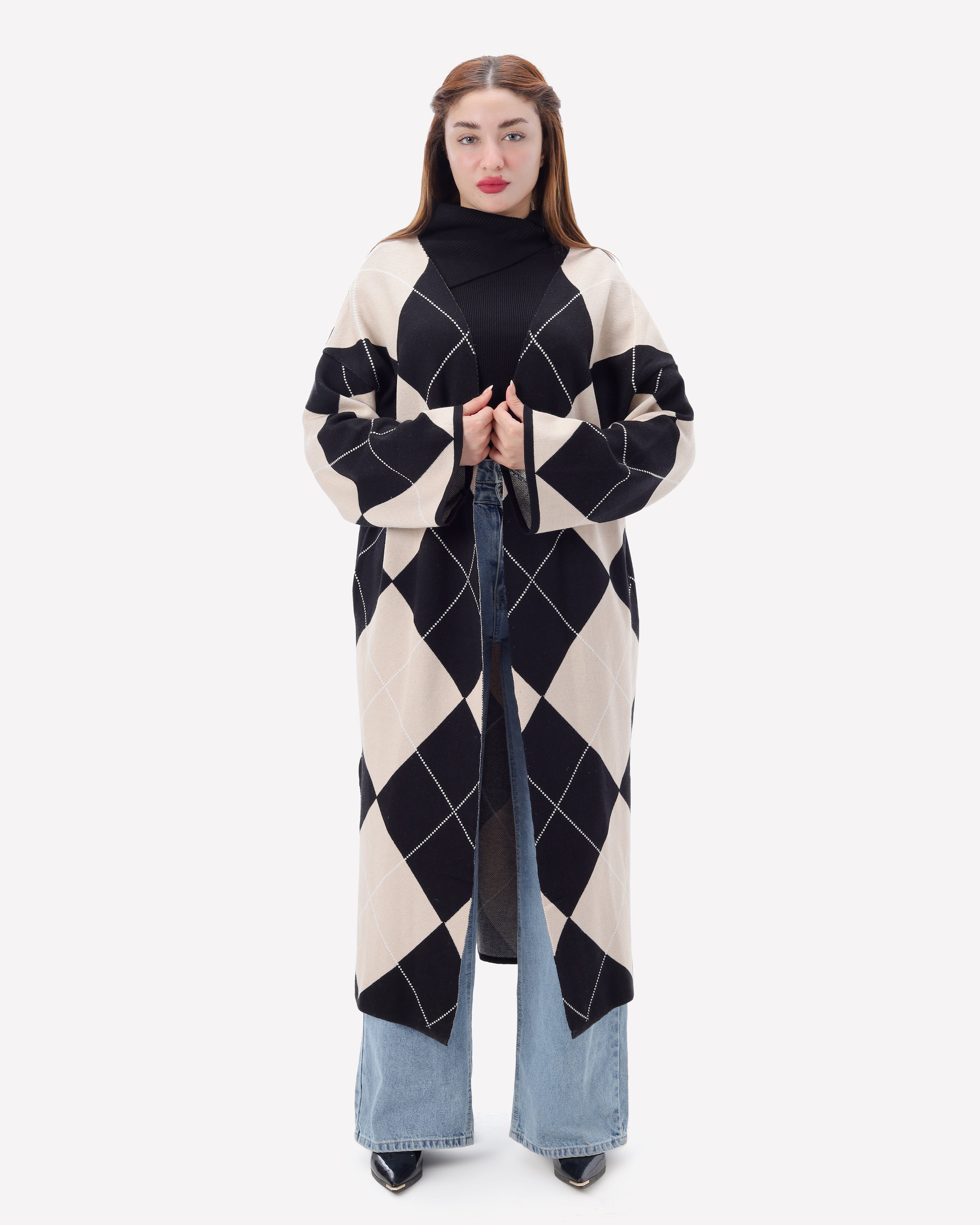 Pattern Knit Cardigan 2135/170