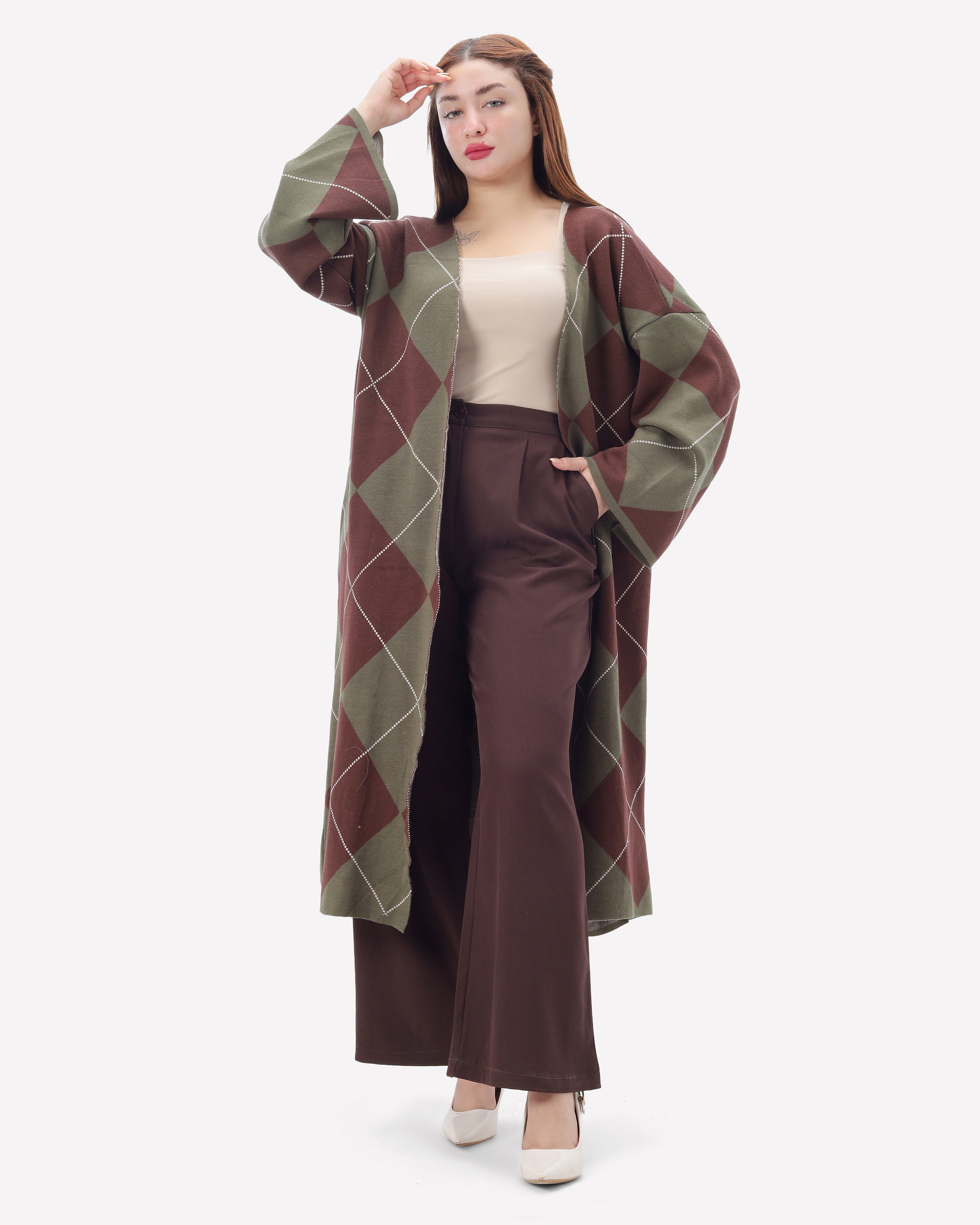 Pattern Knit Cardigan 2135/170