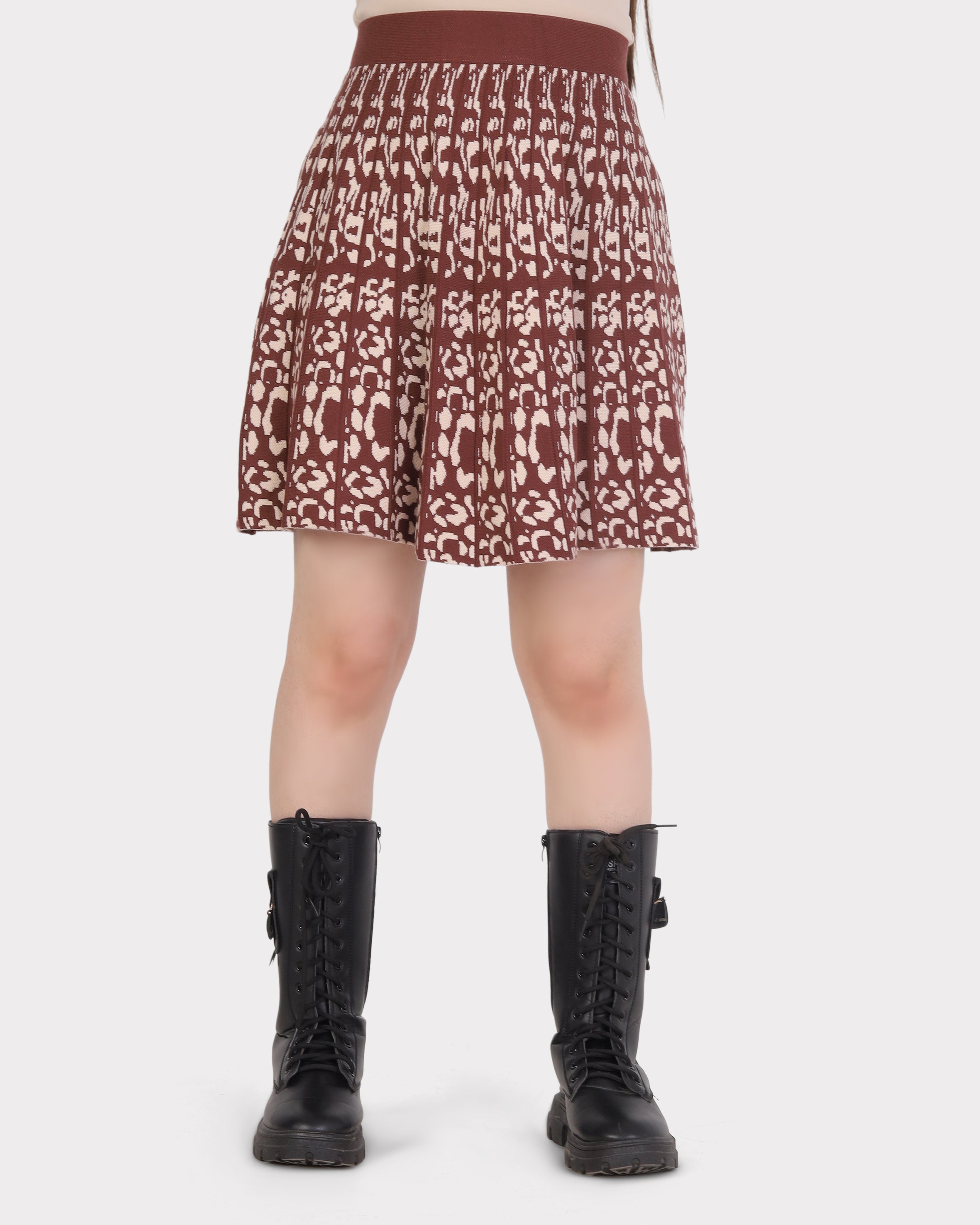 Printed Knee-Length Skirt 2135/175