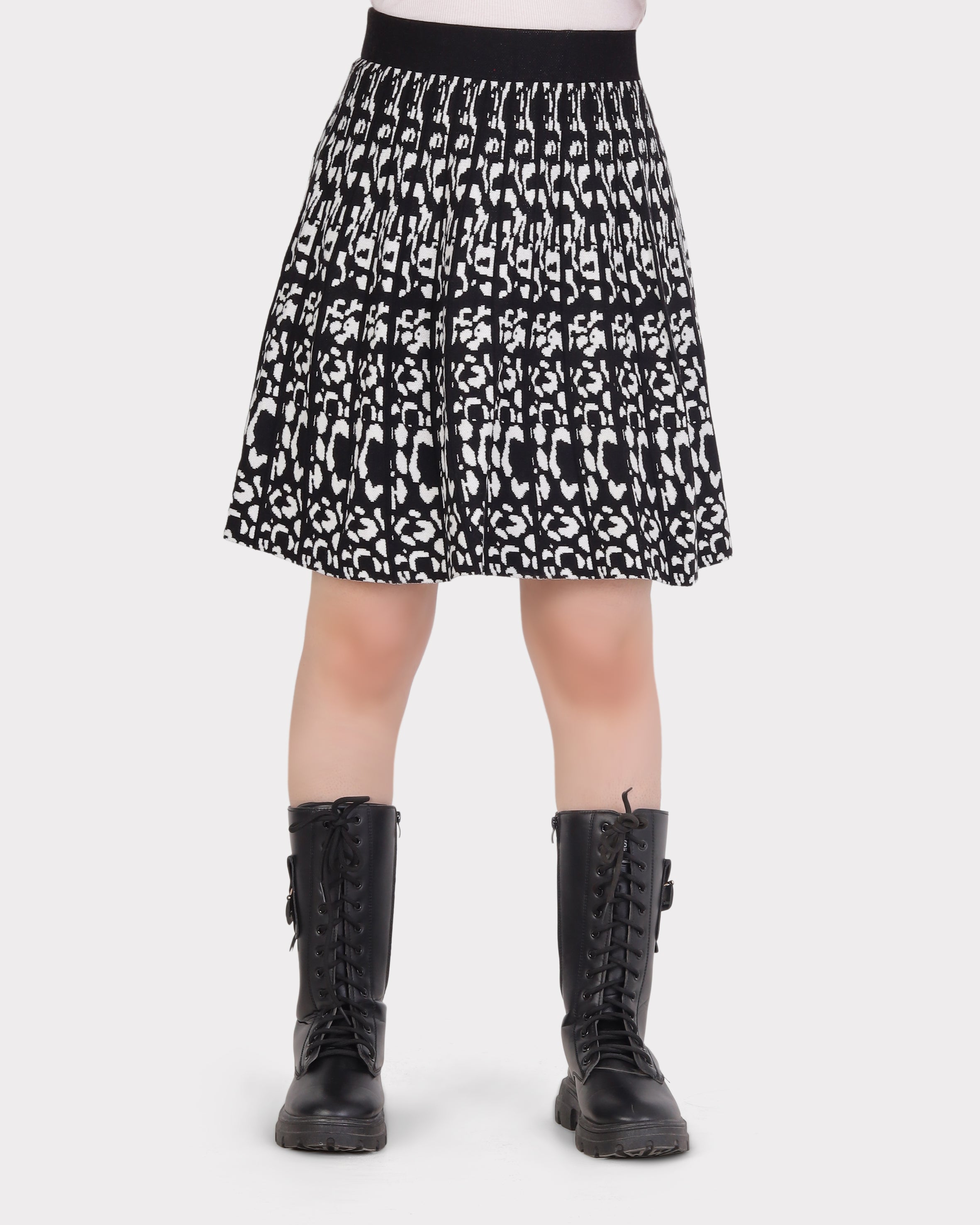 Printed Knee-Length Skirt 2135/175