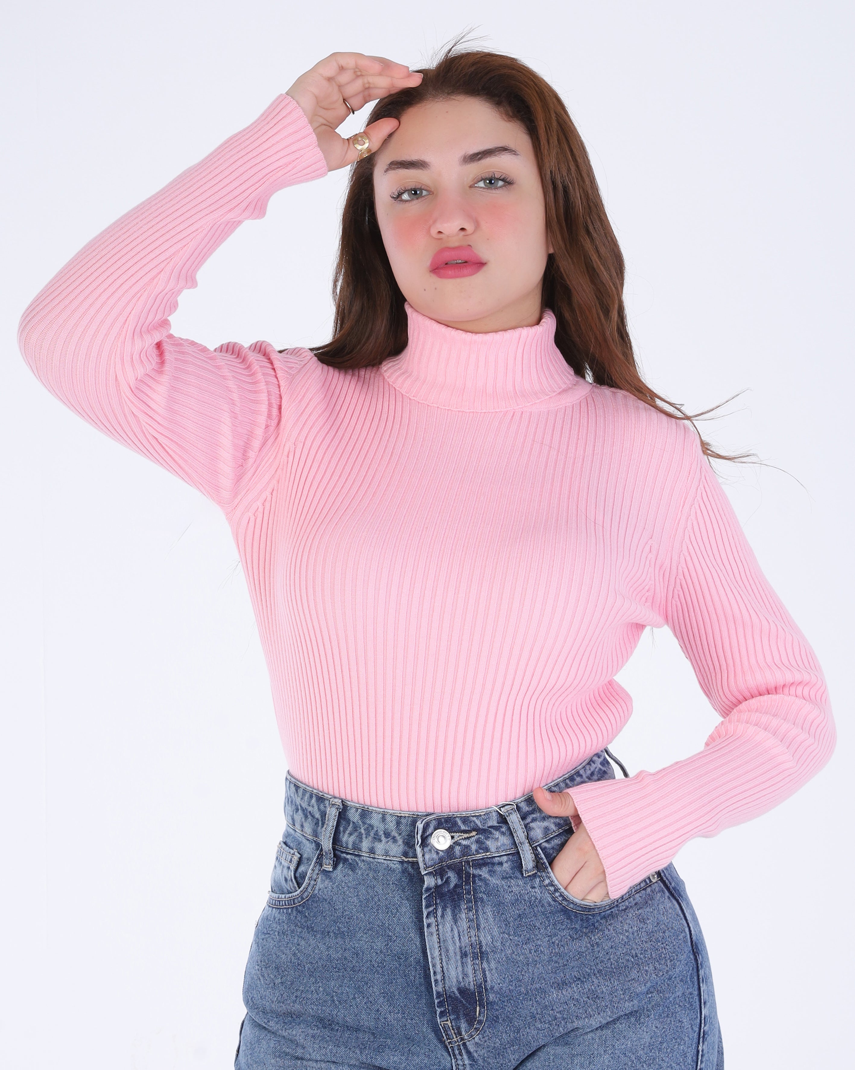 Basic Ribbed Knit Top 2136/091