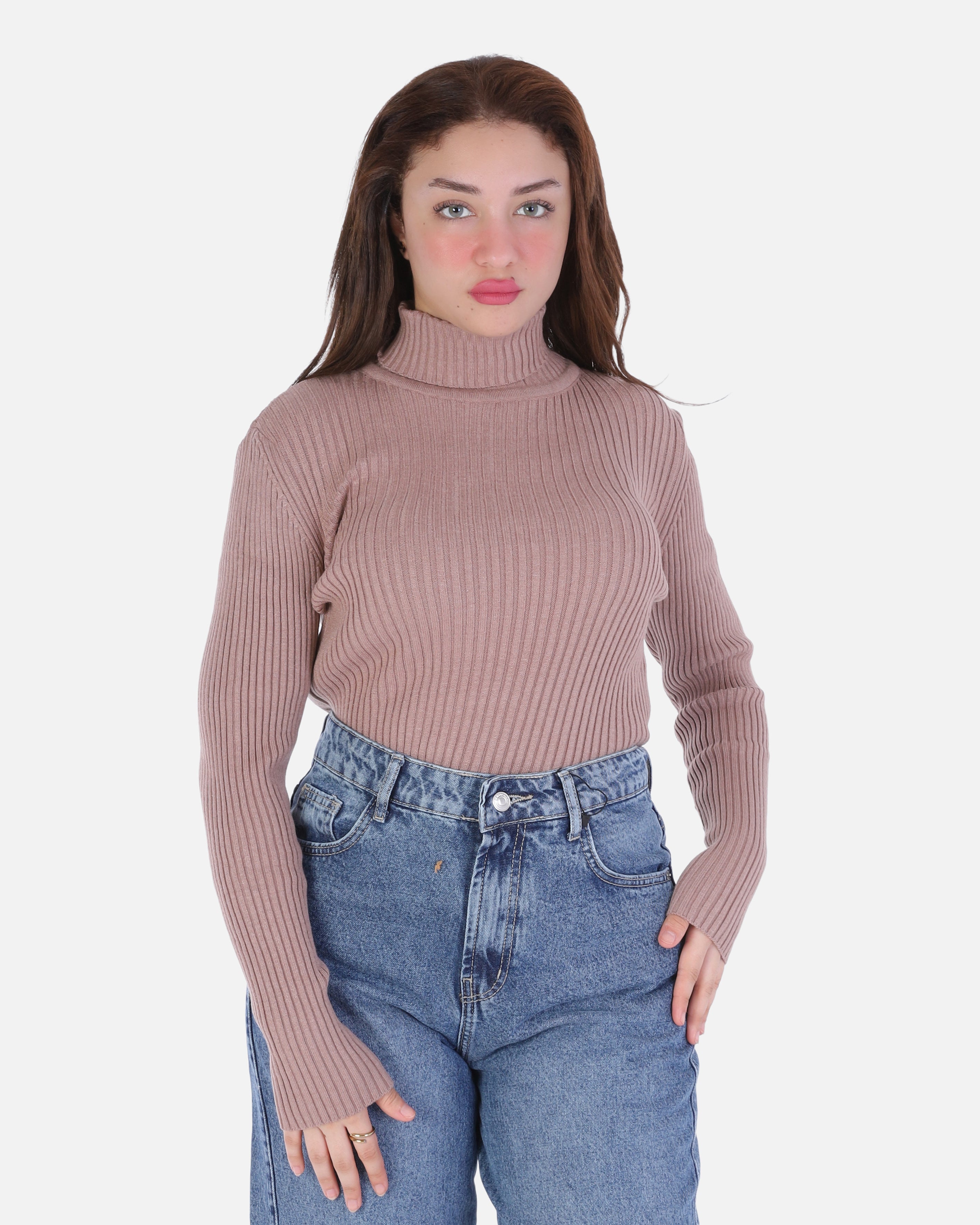 Basic Ribbed Knit Top 2136/091