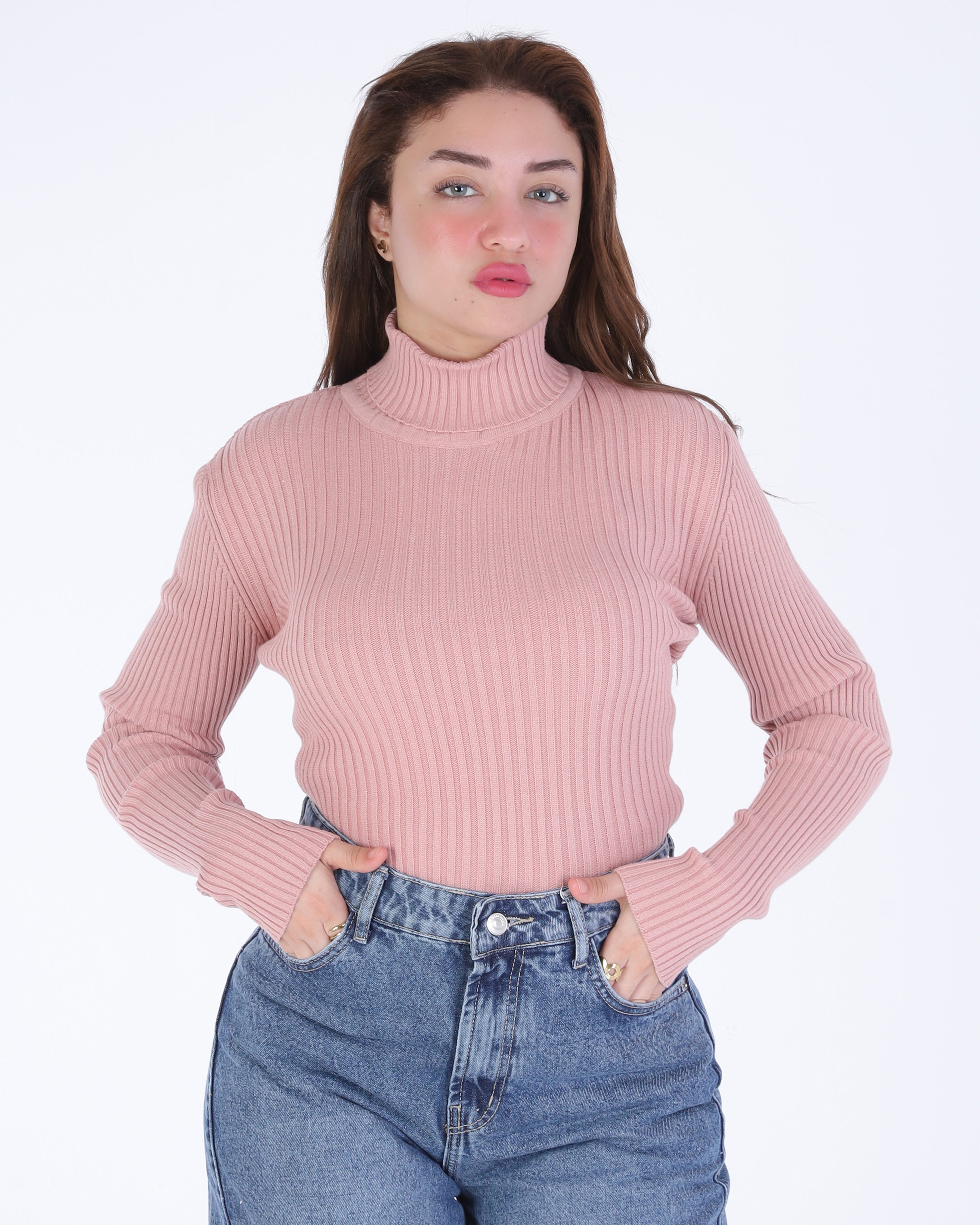 Basic Ribbed Knit Top 2136/091
