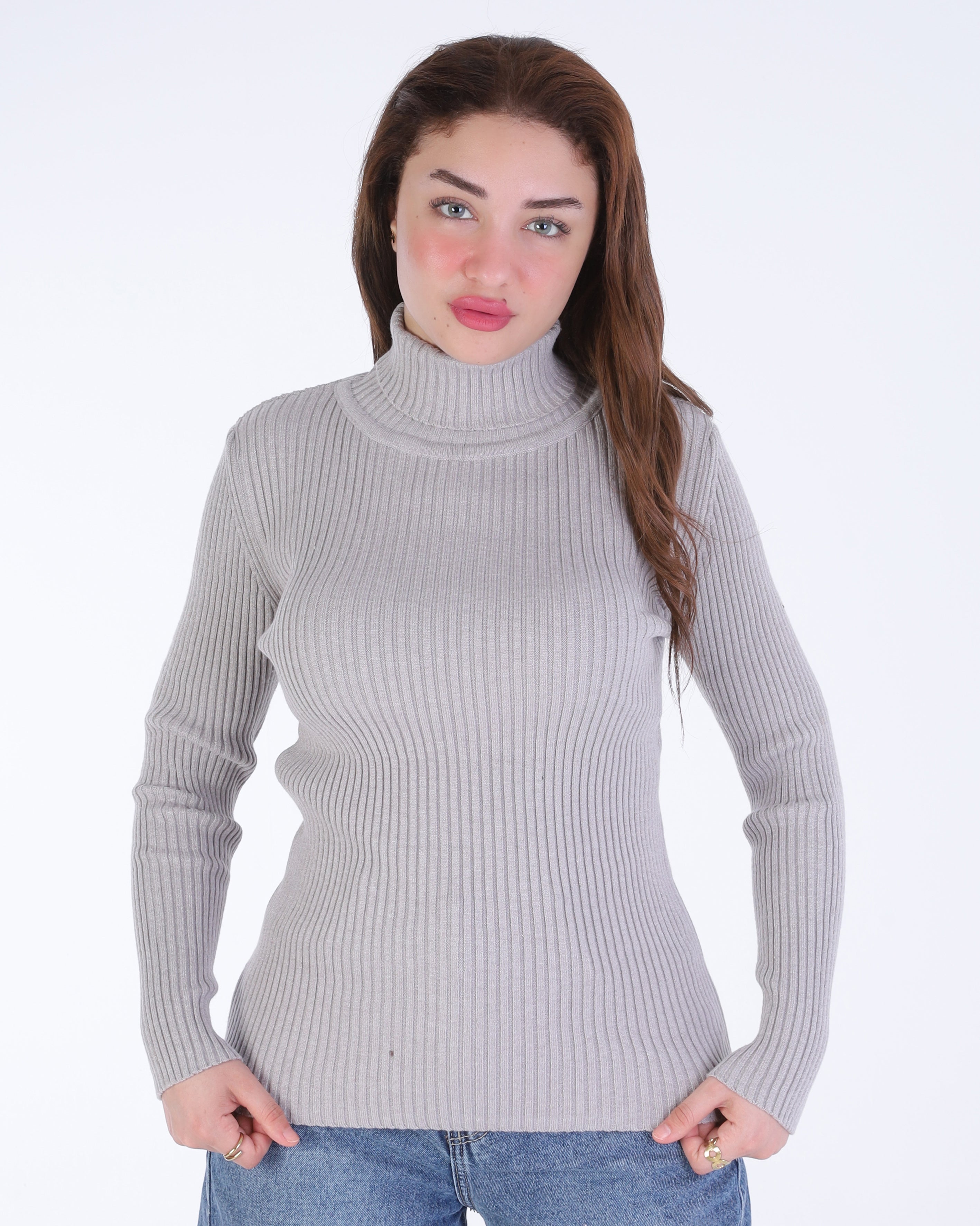 Basic Ribbed Knit Top 2136/091
