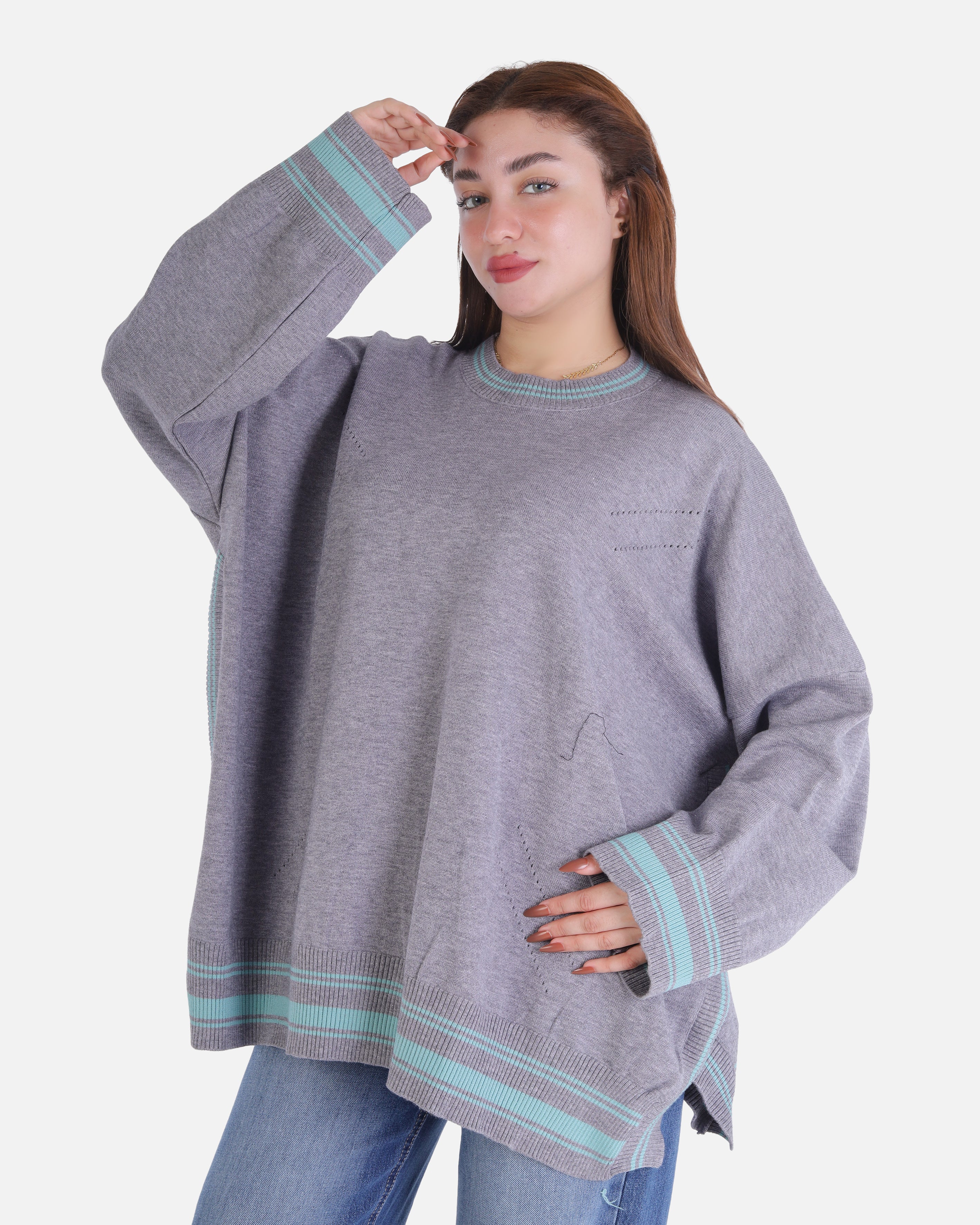 Oversized Knit Pullover 2138/028