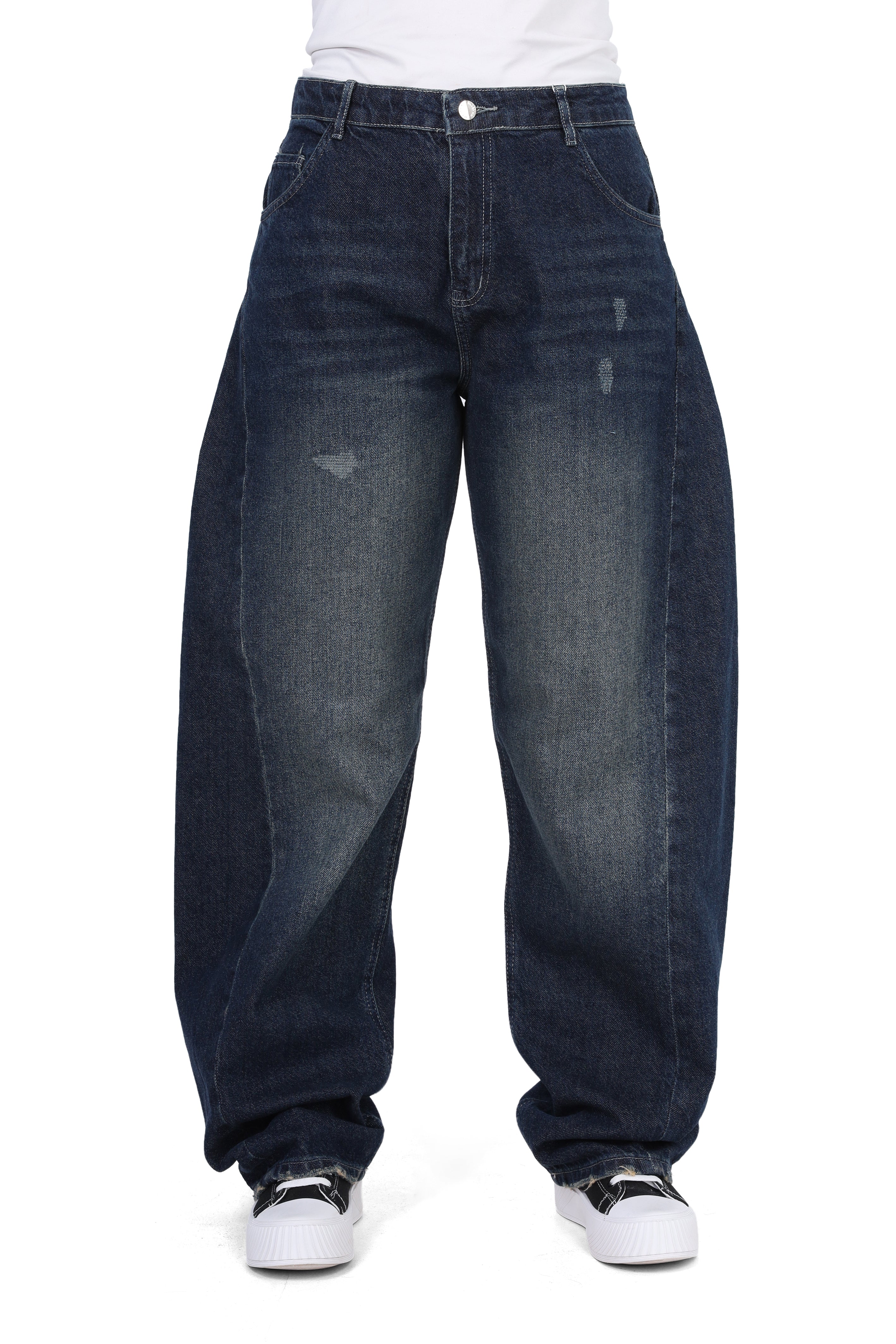 High-Waist Loose Fit Pants 20682996