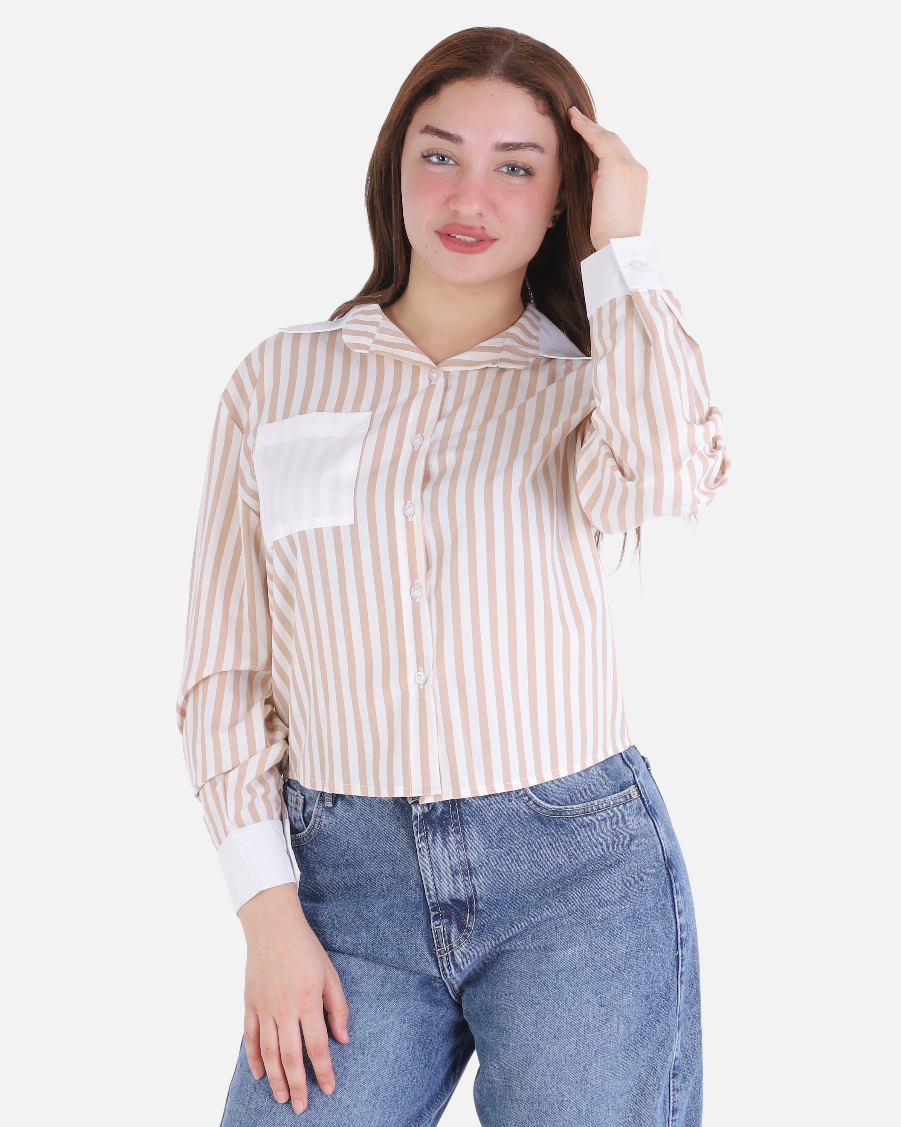 Short Striped Shirt 698680
