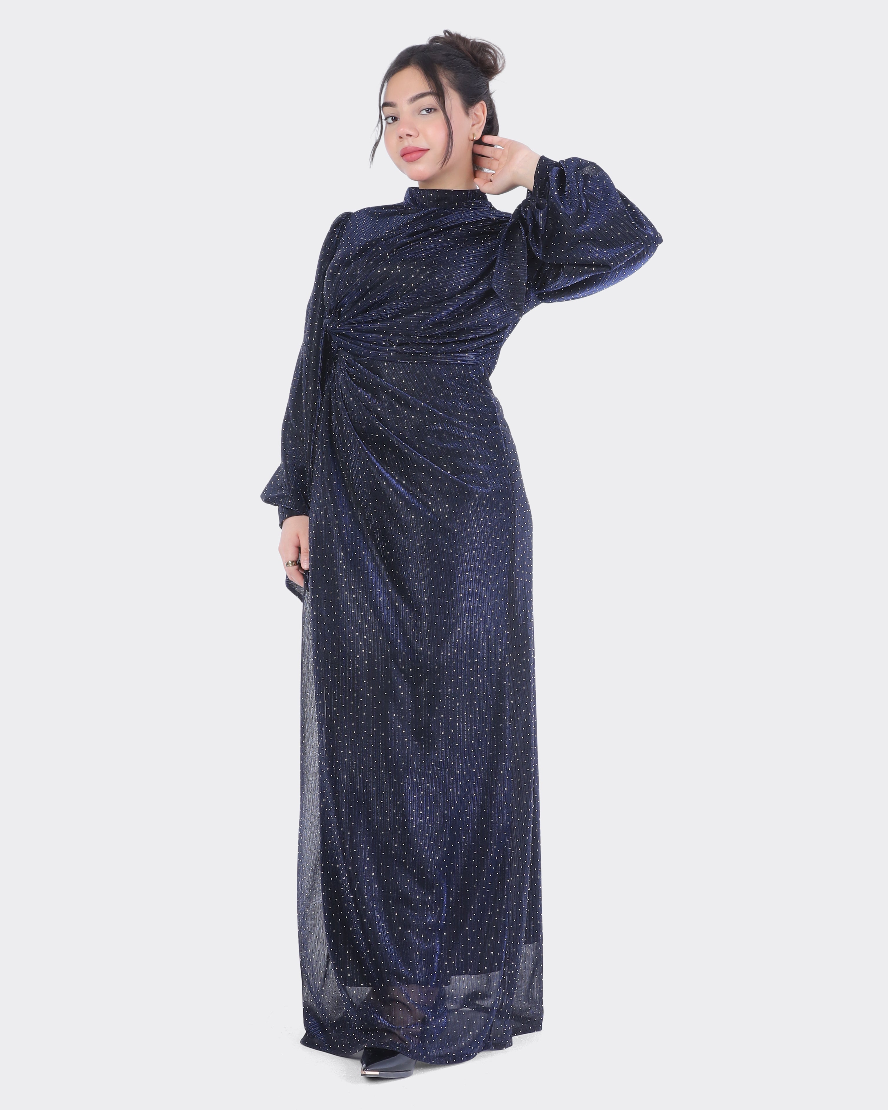 Sparkle Polka Dot Evening Dress 70311034