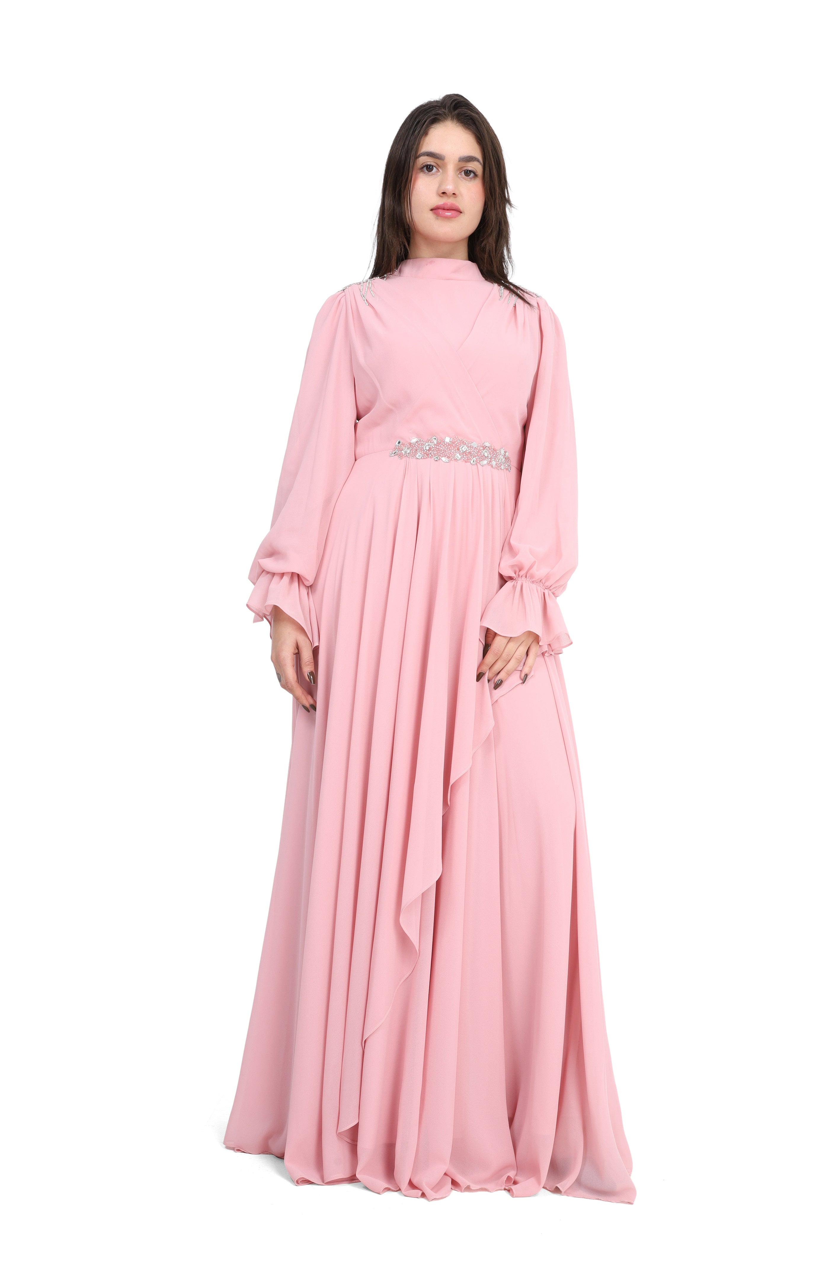 Chiffon Evening Maxi Dress 7031146