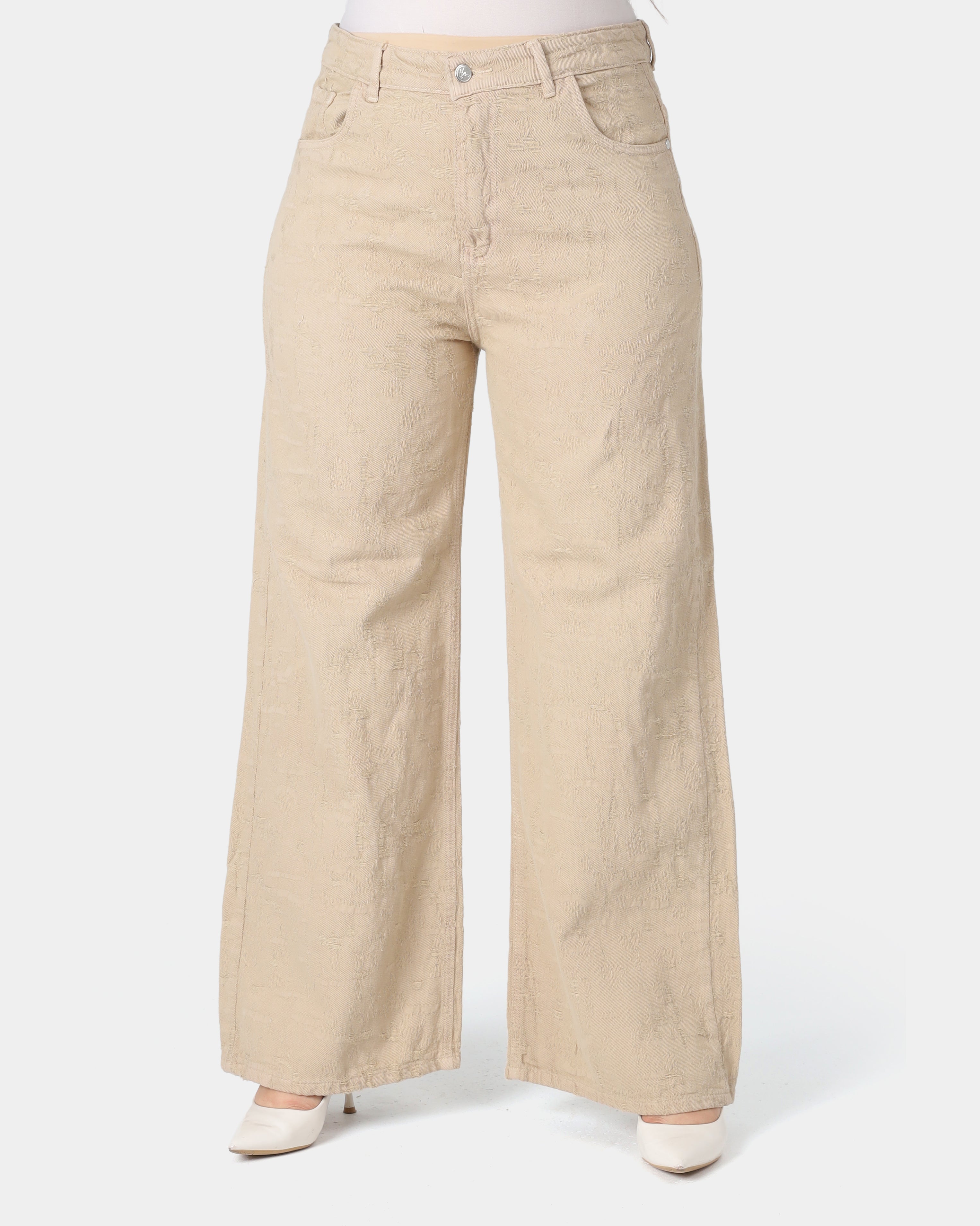 Wide Leg Denim Jeans 7353999