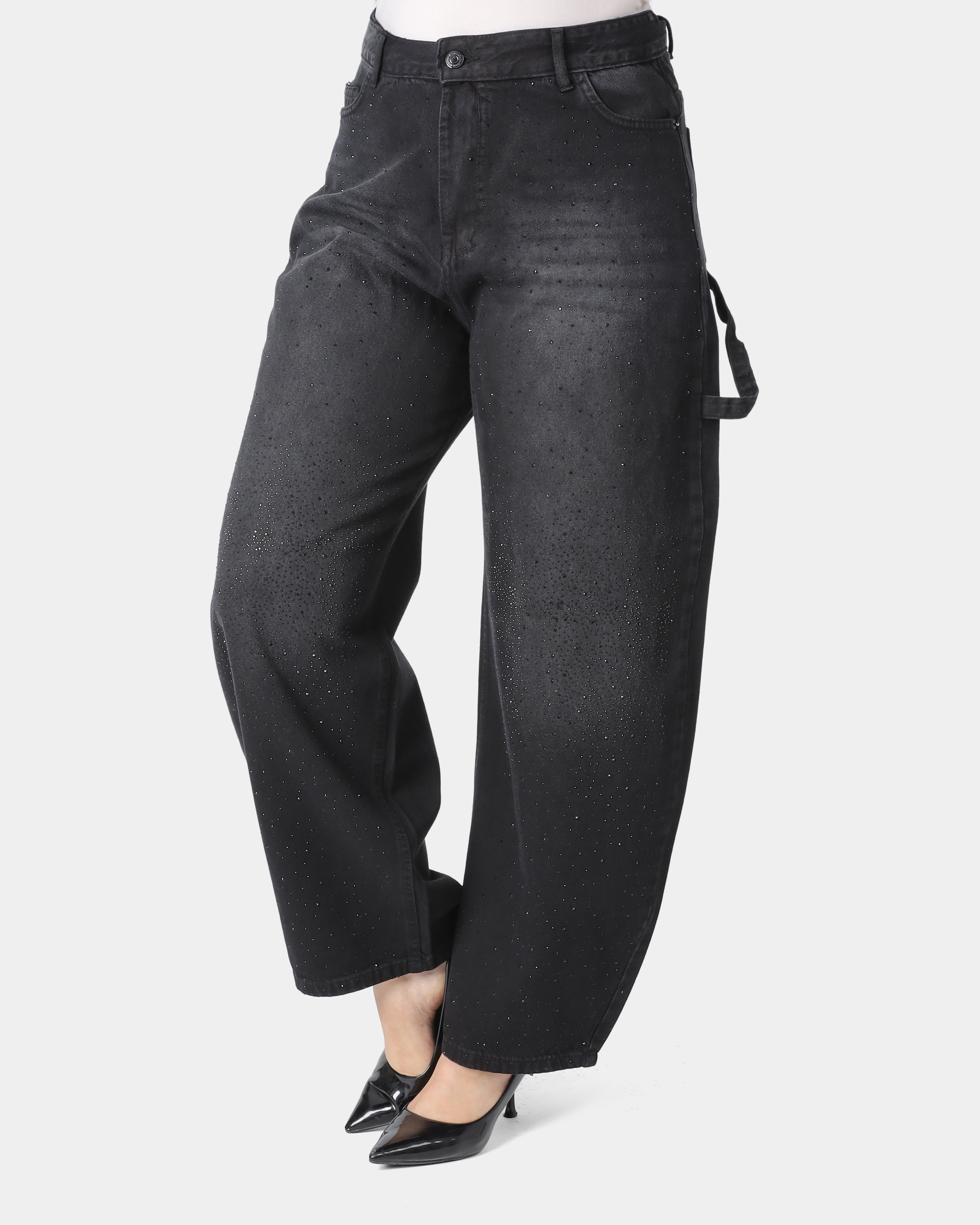 Mom Fit Jeans High Waist Classic Denim Pants 77311319