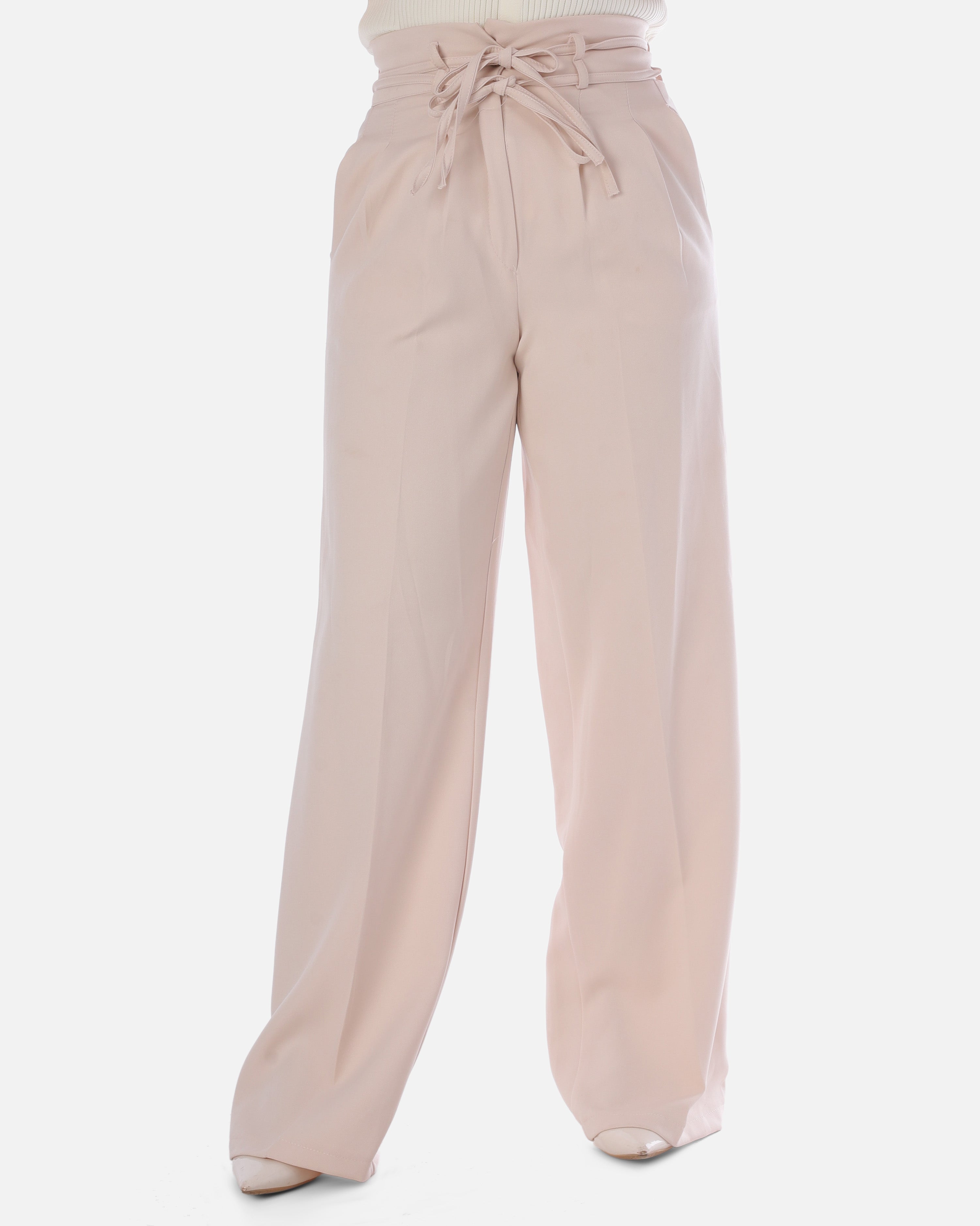 Classic Double Tie-Waist Trousers 895177