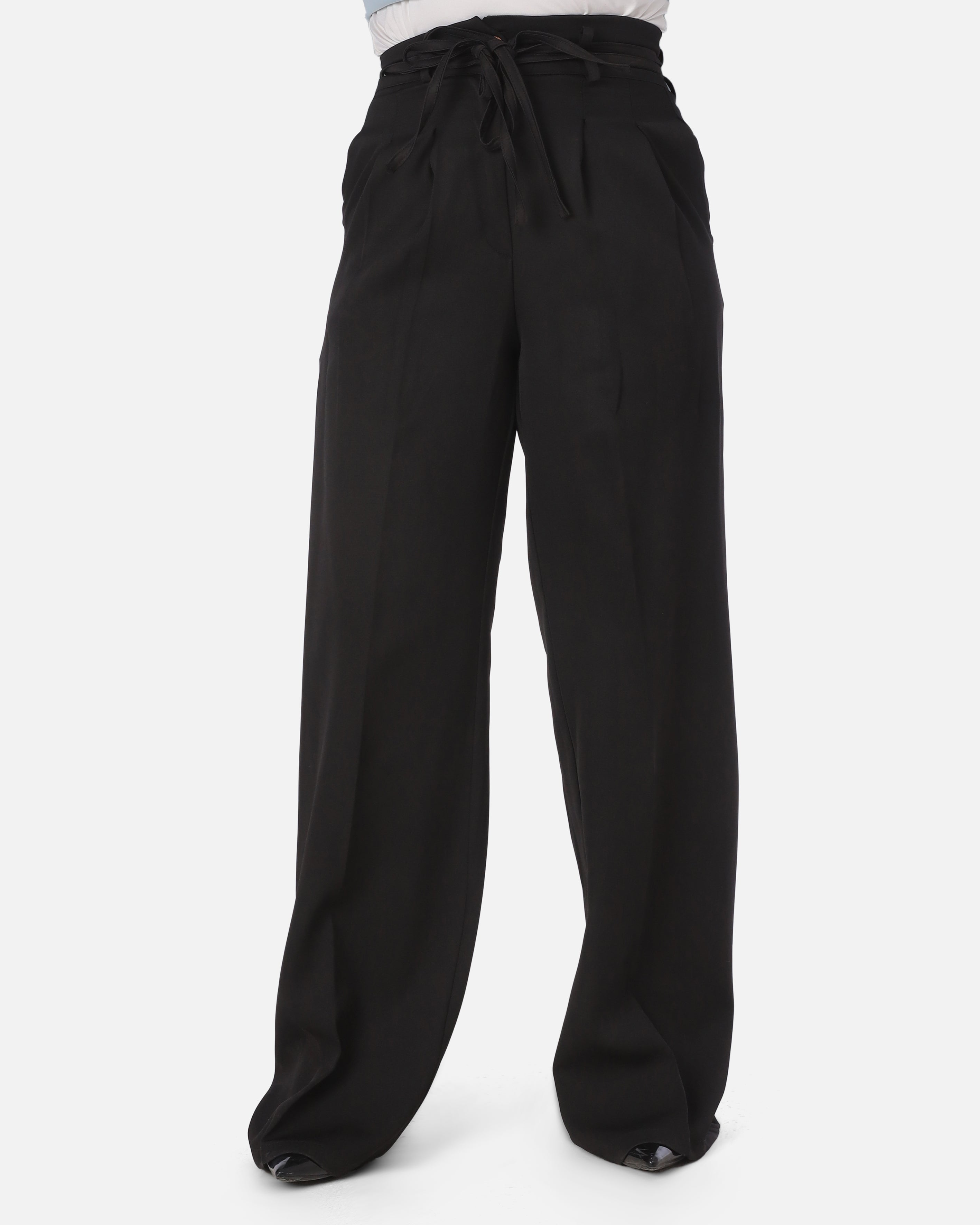 Classic Double Tie-Waist Trousers 895177