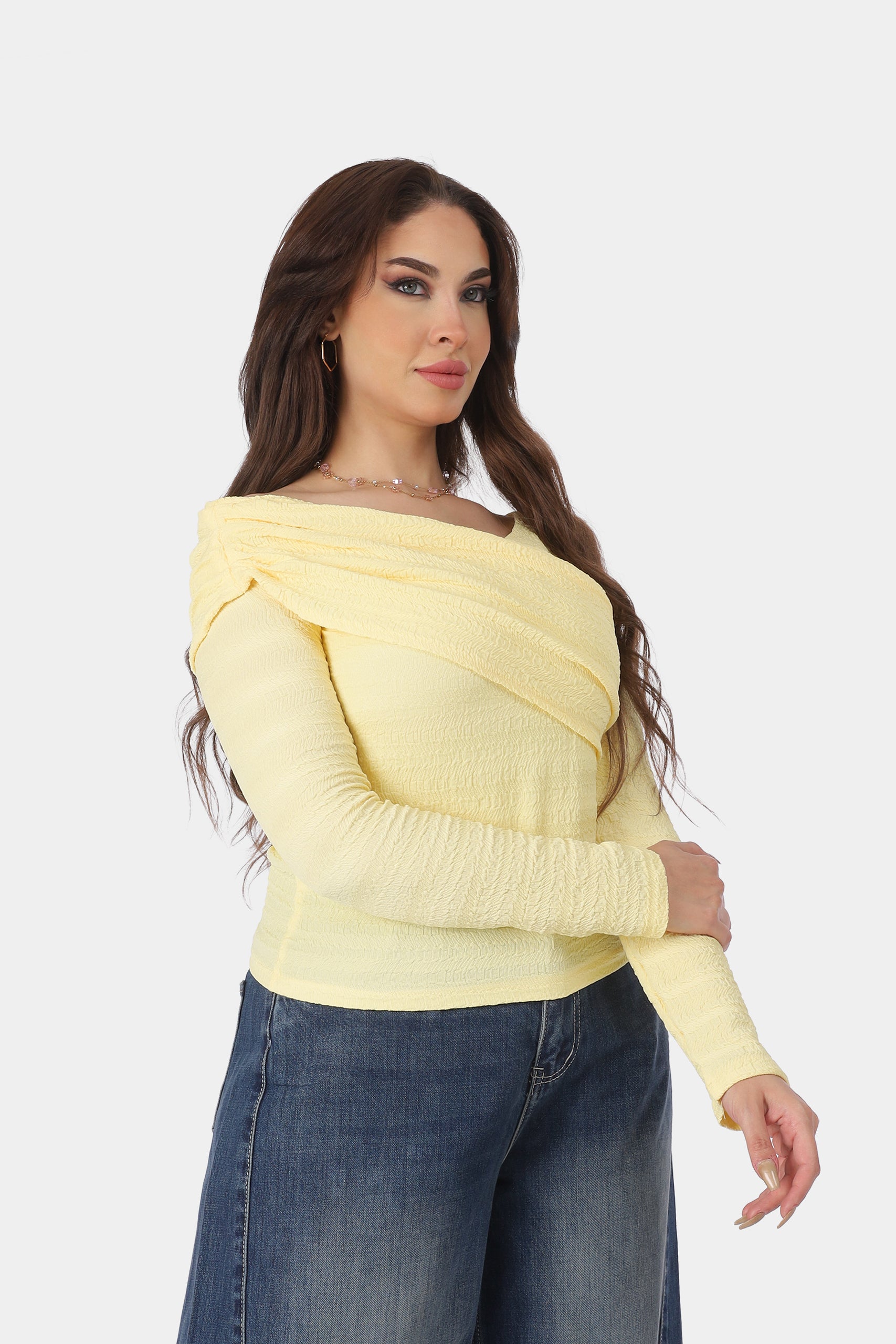 Asymmetrical One-Shoulder Top 944502
