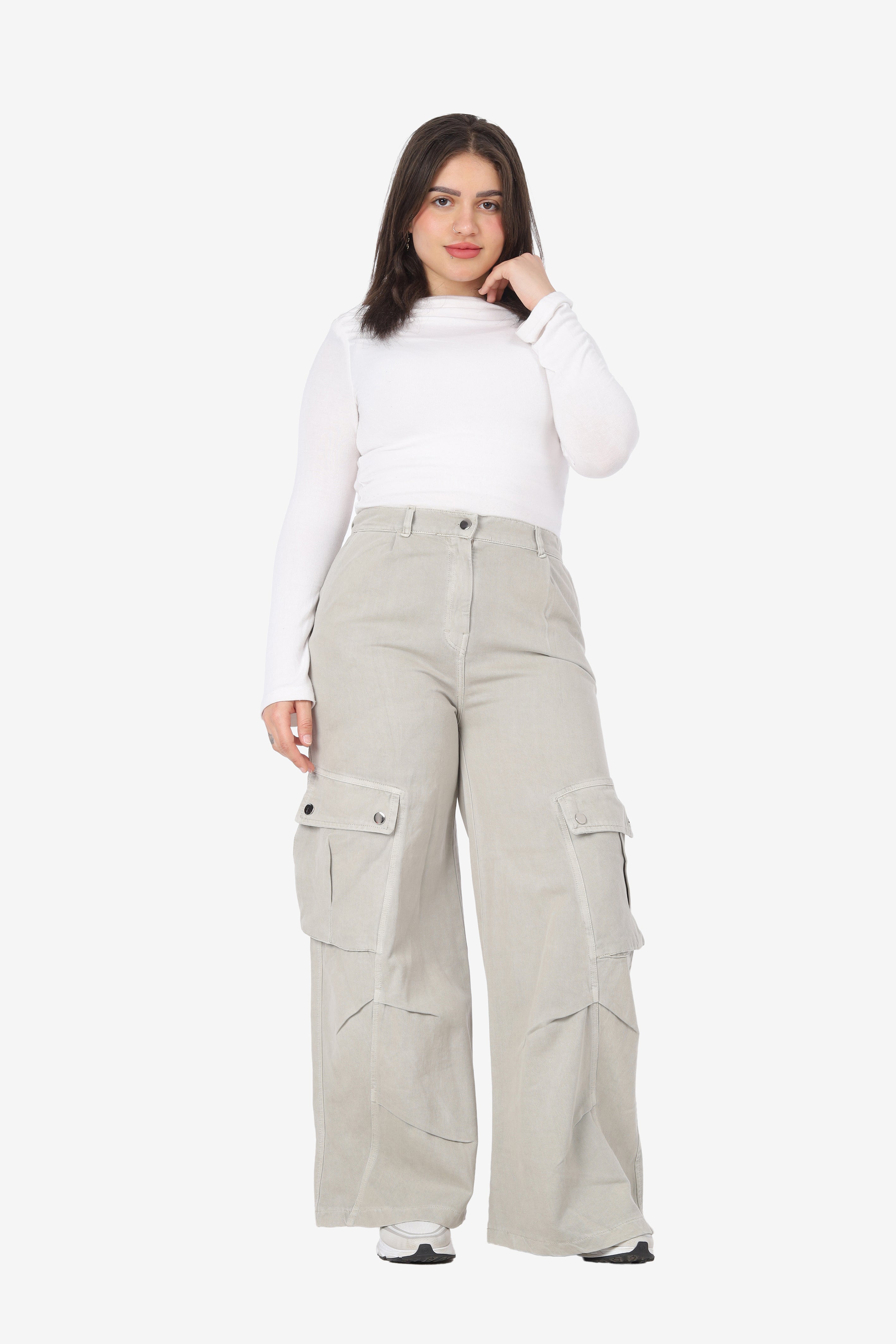 Cargo Pants with Large Pockets 954104