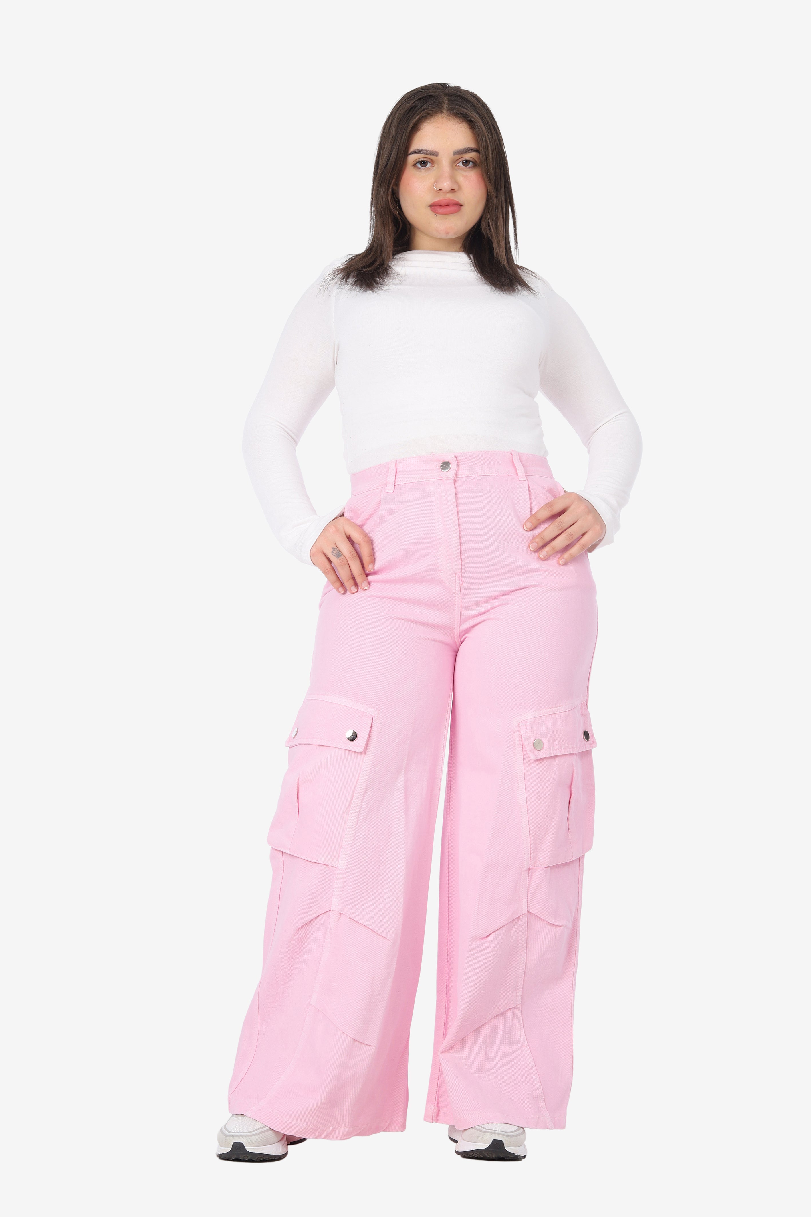 Cargo Pants with Large Pockets 954104