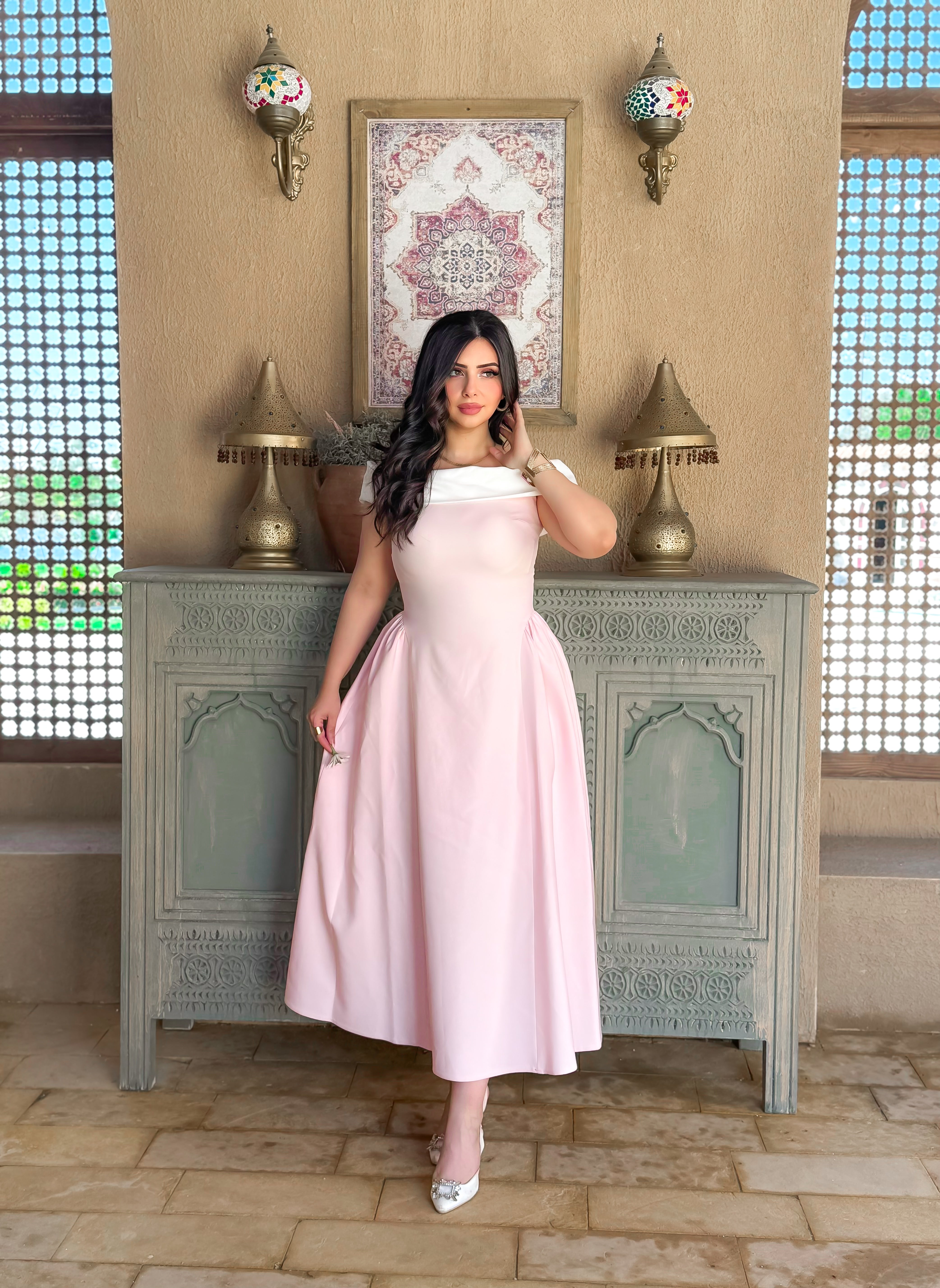 Elegant Off-Shoulder Evening Dress 70311030