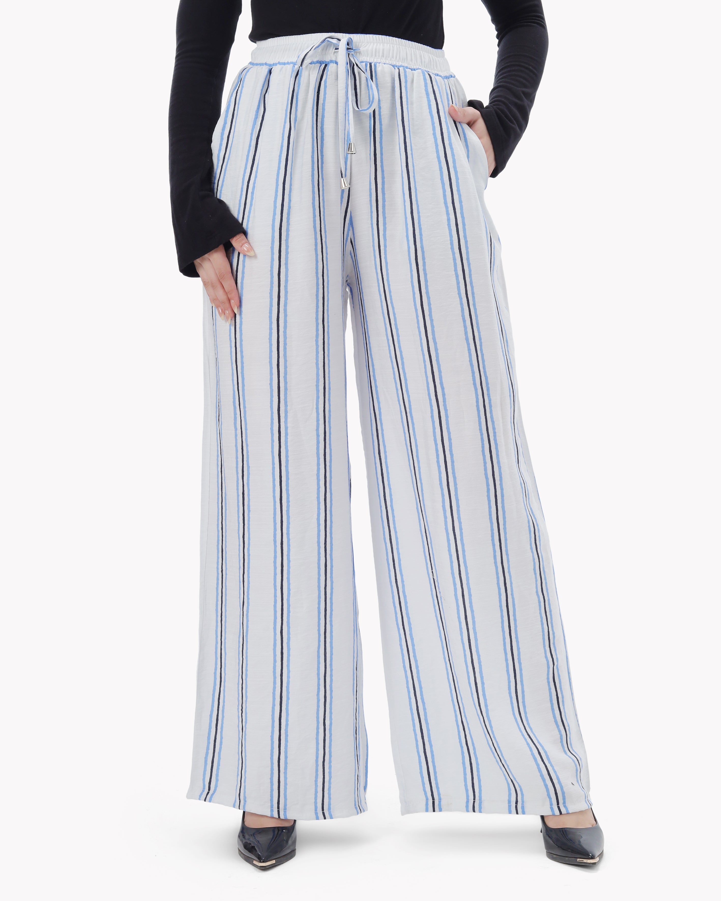 Striped Wide-Leg Pants 2000/111/27