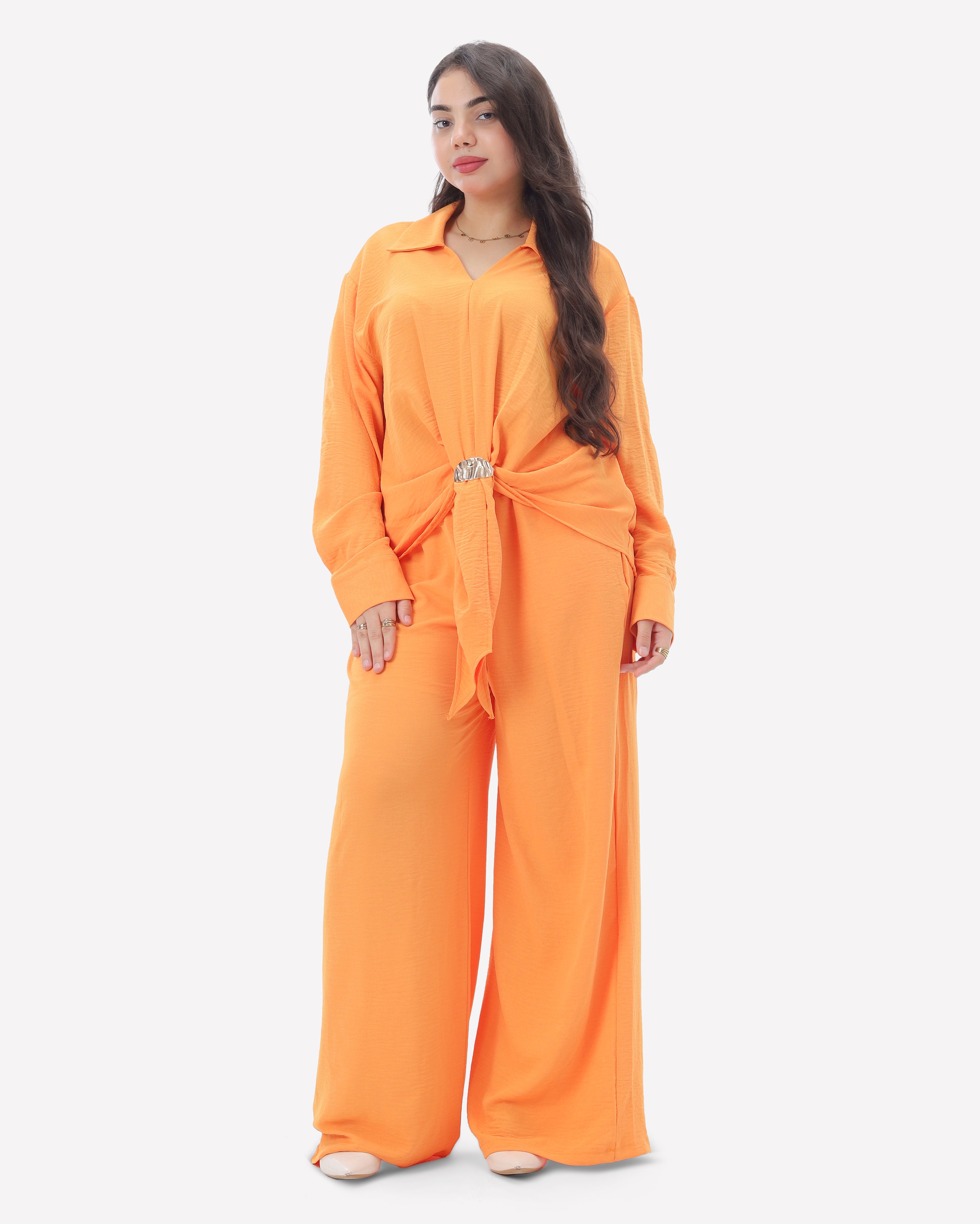 Textured Adjustable Buckle Co-Ord Set 2000/201/3