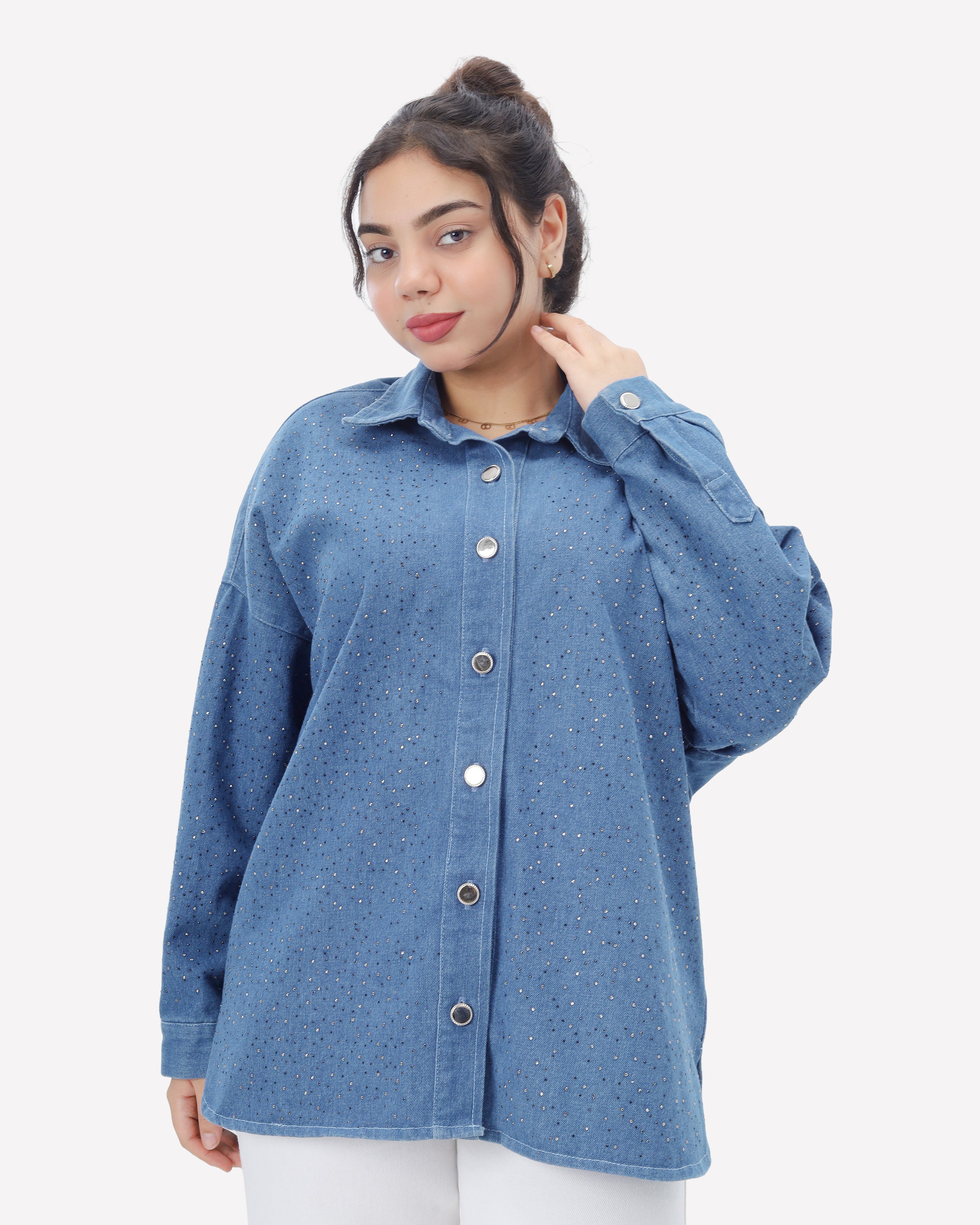 Embellished Denim Jacket 2066107651