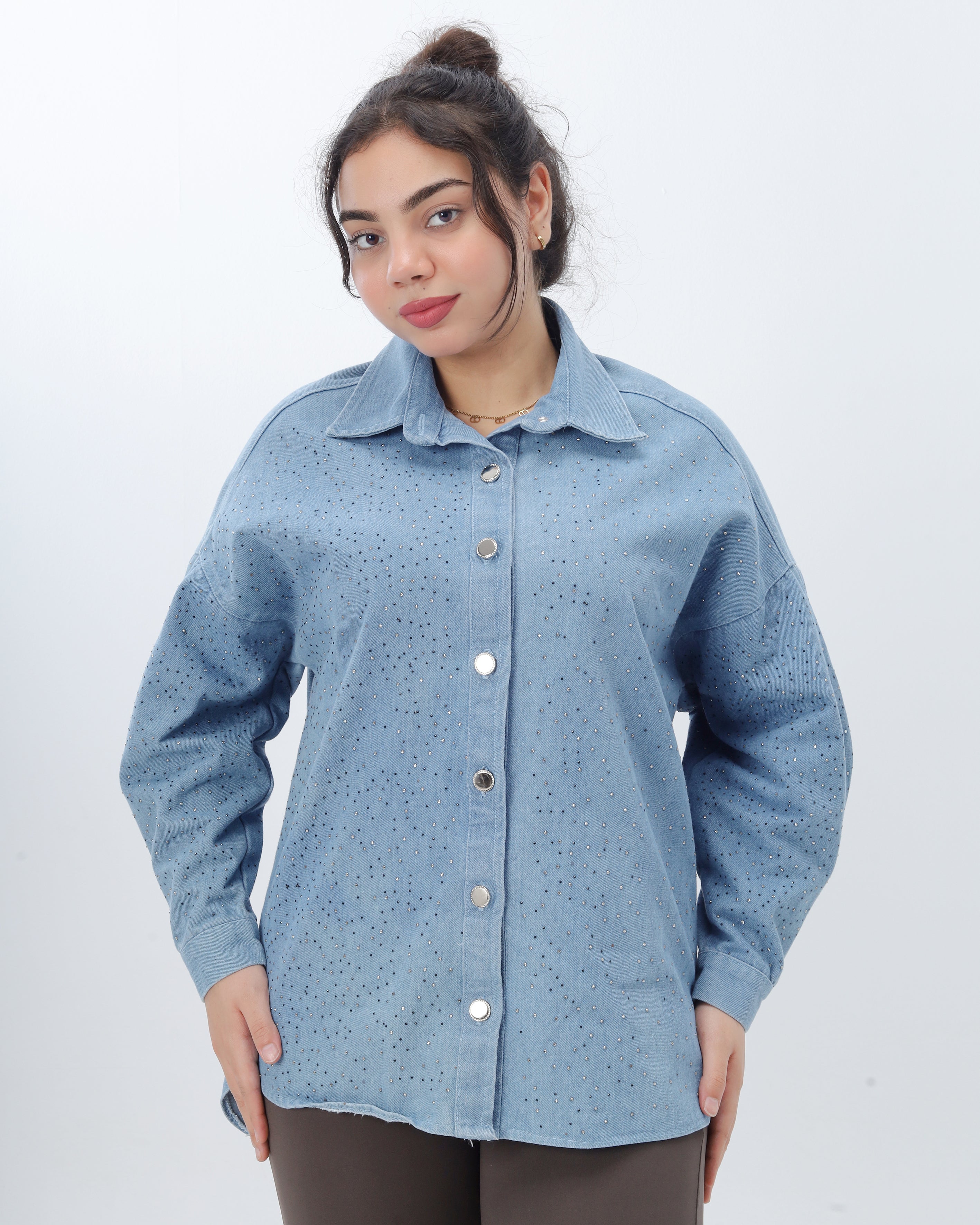 Embellished Denim Jacket 2066107651