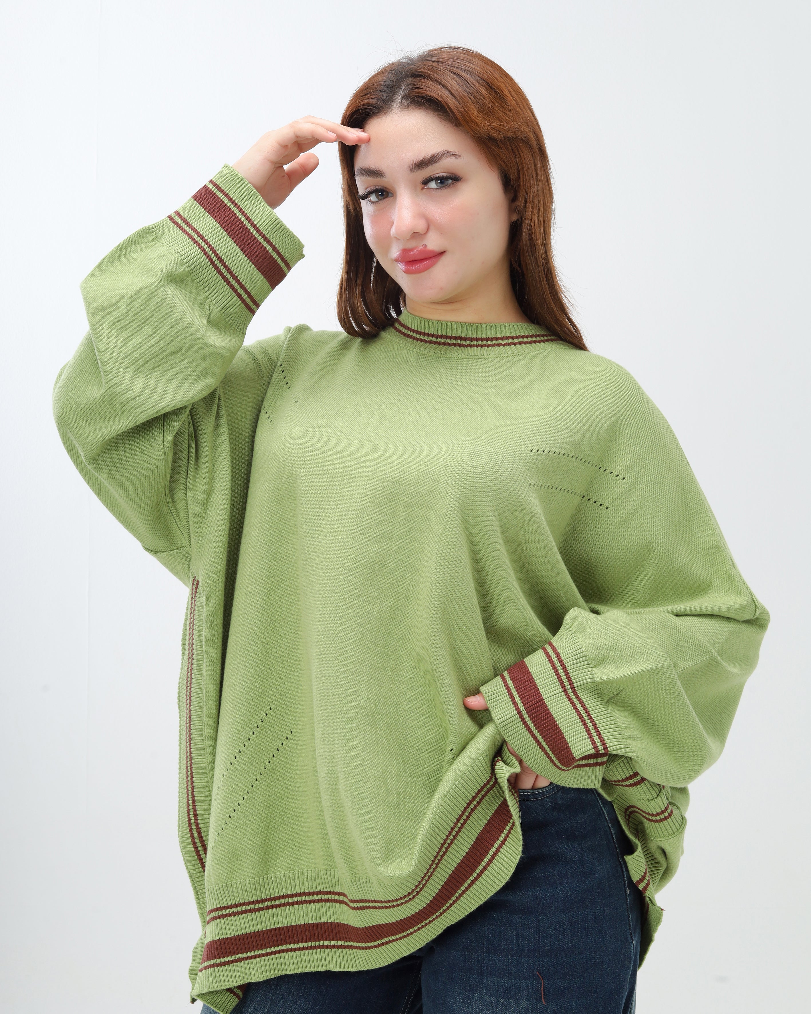 Oversized Knit Pullover 2138/028