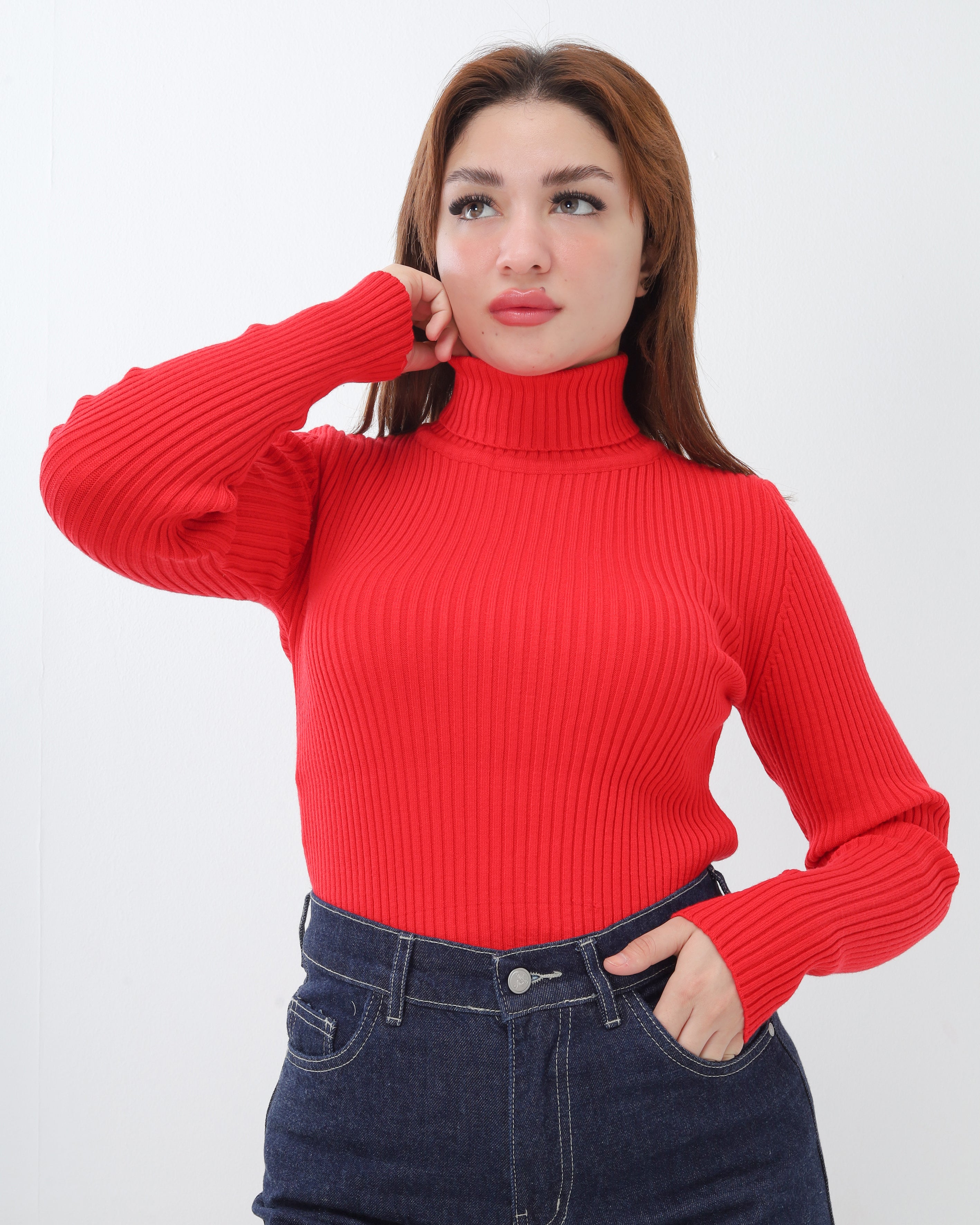 Basic Ribbed Knit Top 2136/091