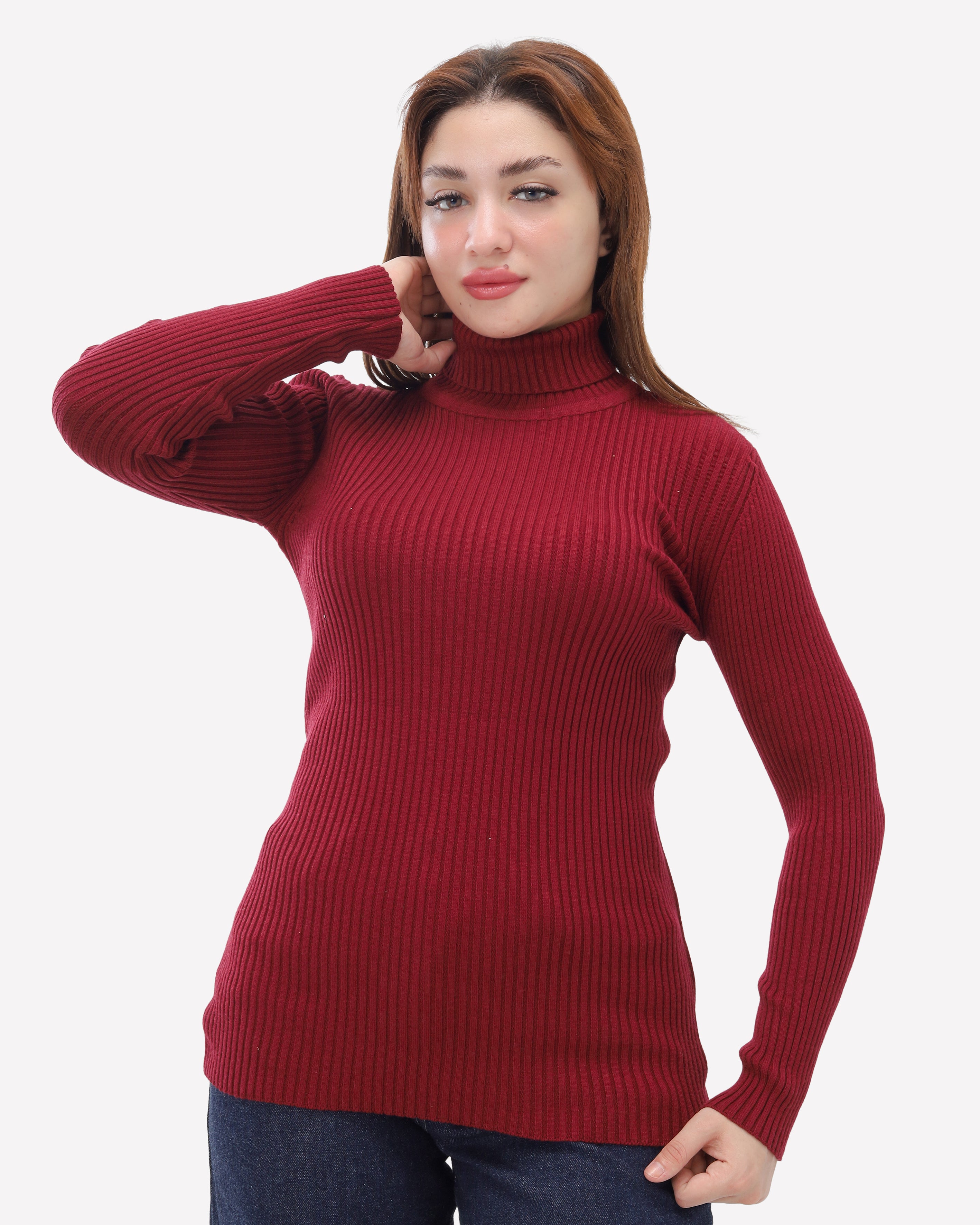 Basic Ribbed Knit Top 2136/091