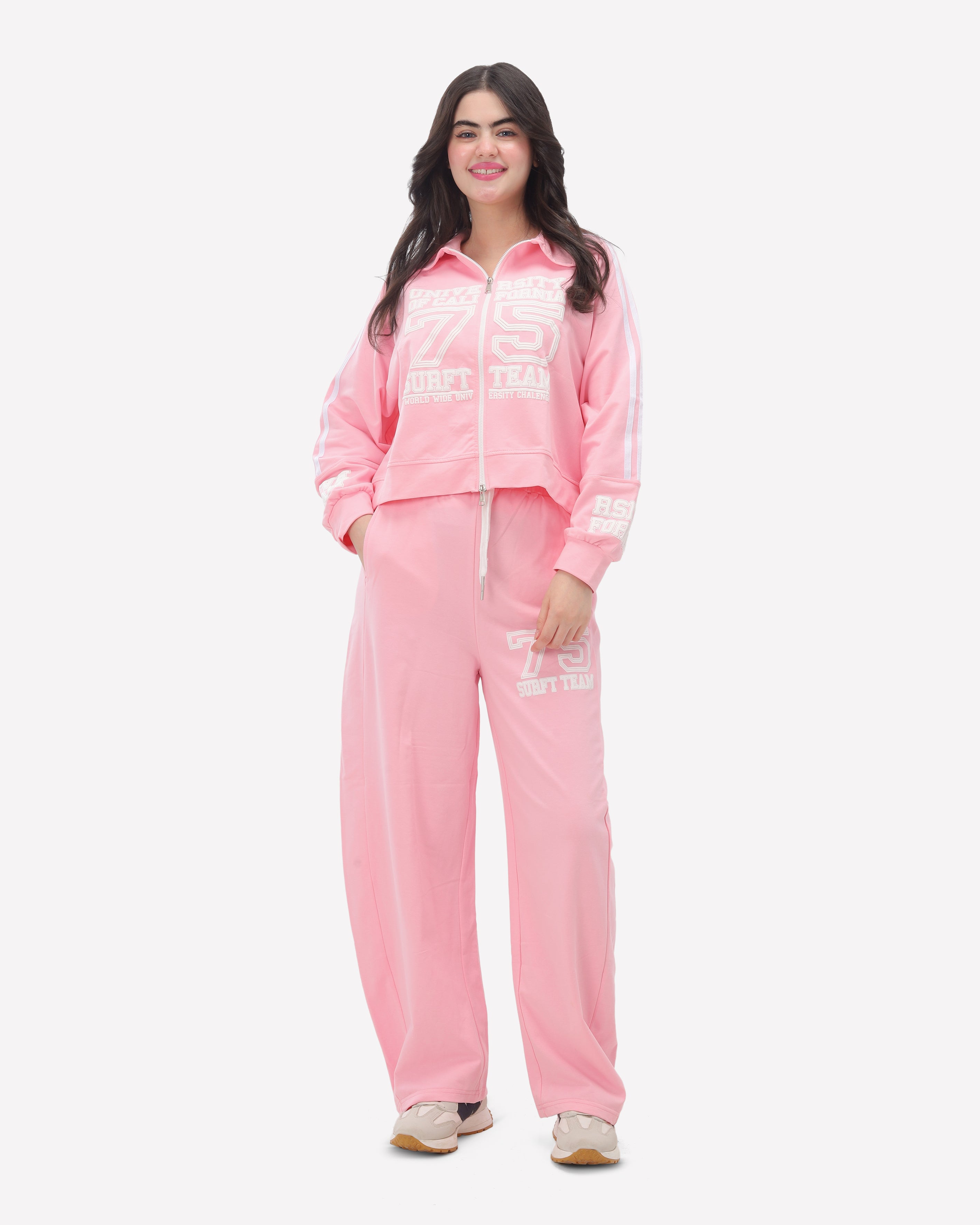 Printed Sporty Two-Piece Set  2082337